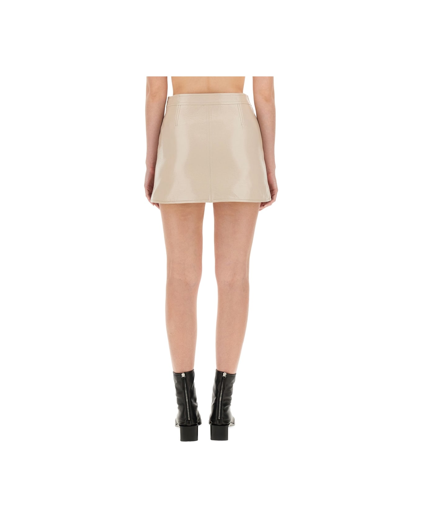 Courrèges Mini Reedition Skirt - BEIGE