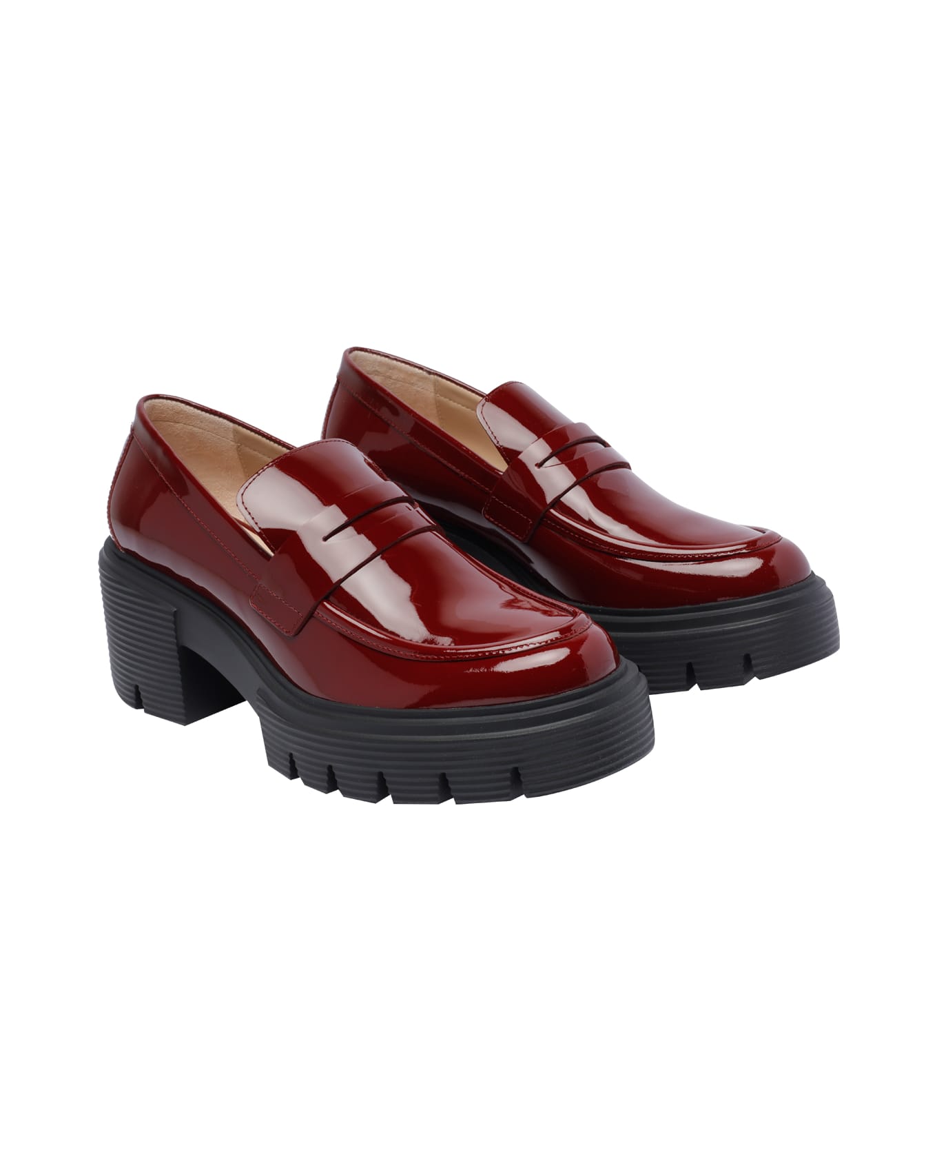 Stuart Weitzman Soho Loafer - Red