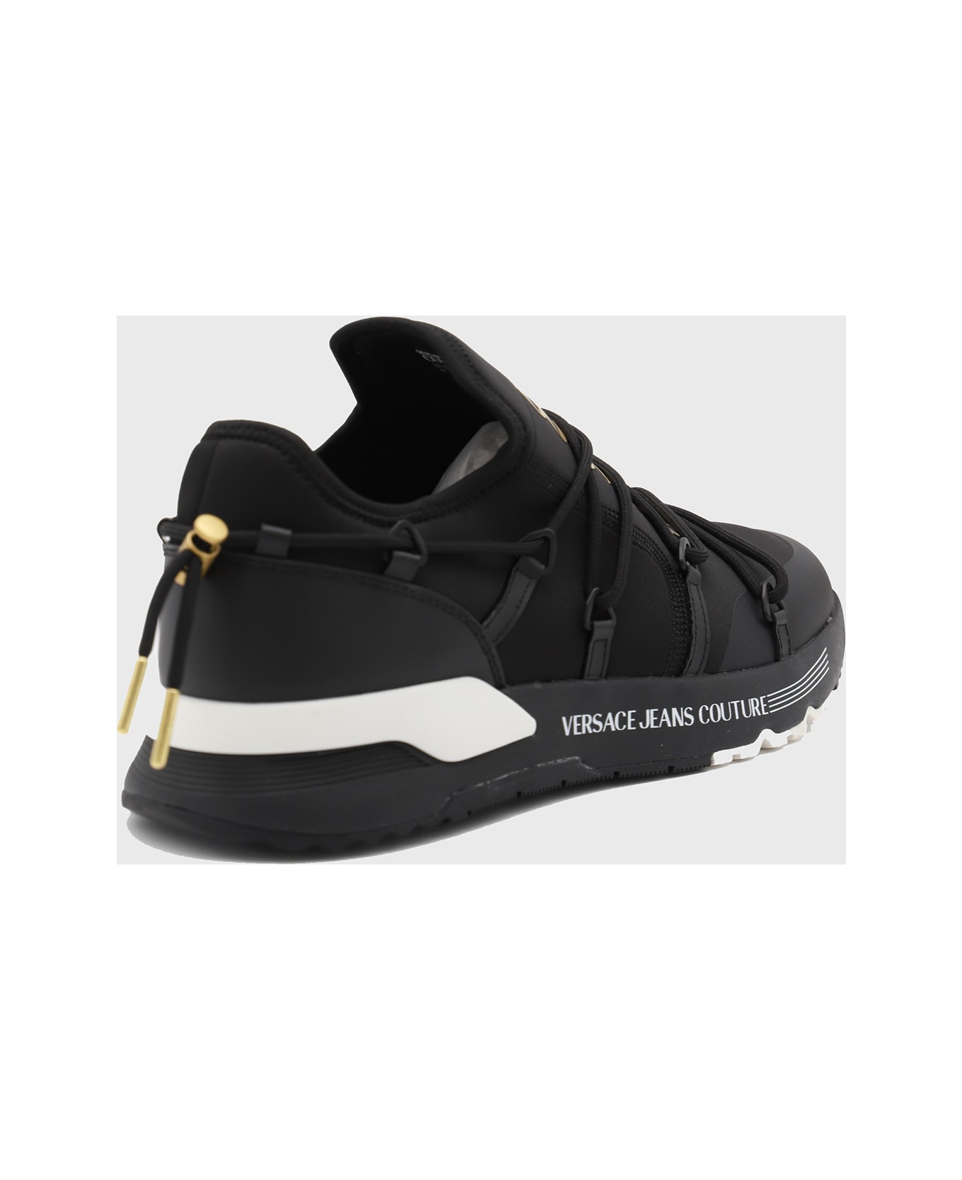 Versace Jeans Couture Black Sneakers - Black