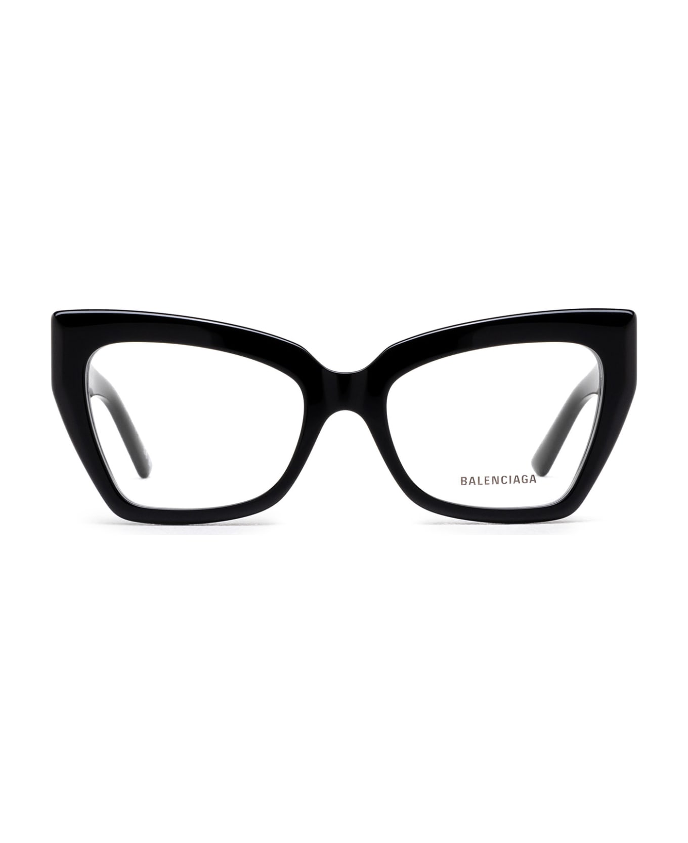Balenciaga Eyewear Bb0275o Glasses - 001 BLACK BLACK TRANSPARENT