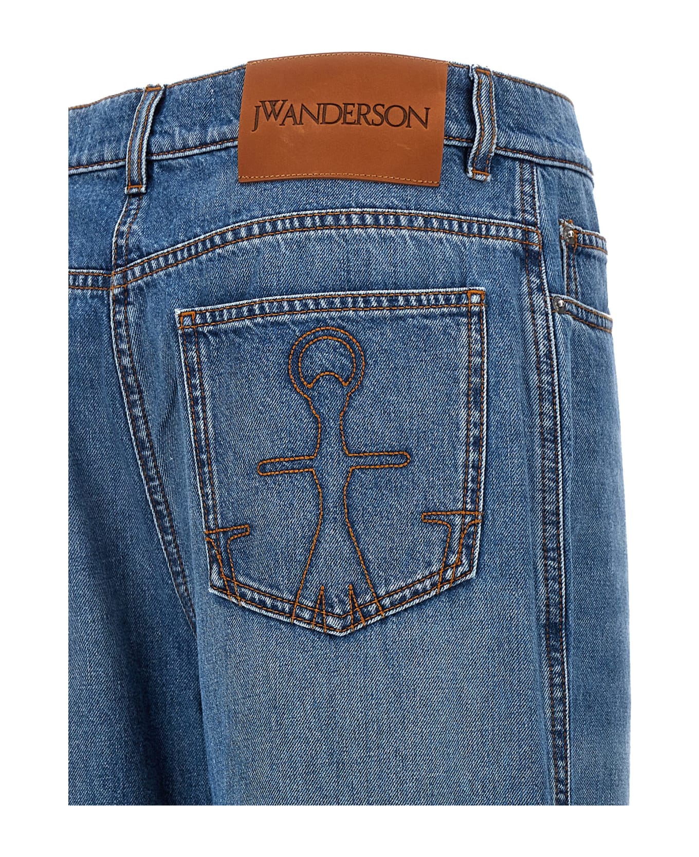 J.W. Anderson Cut-out Jeans - Blue