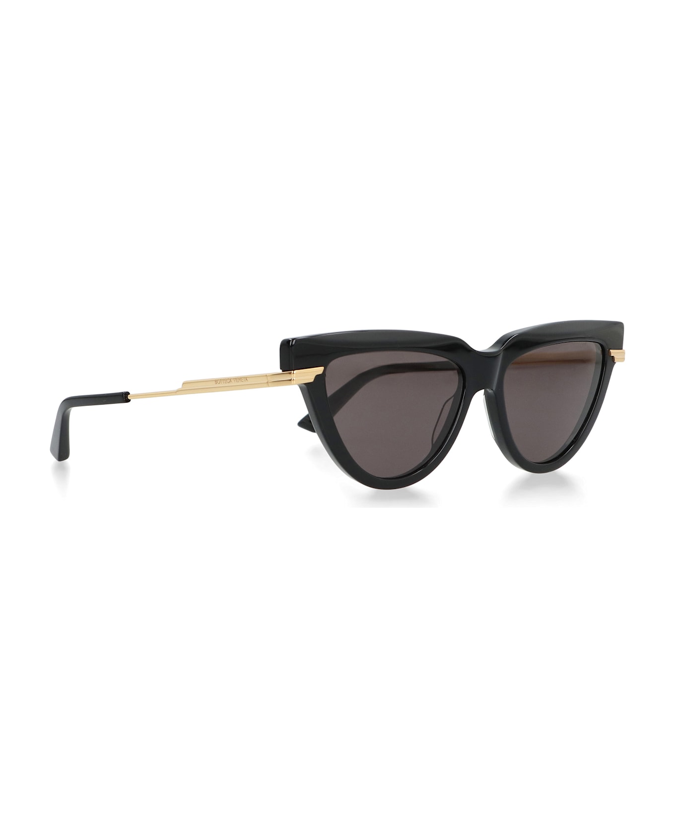 Bottega Veneta Cat-eye Sunglasses - black