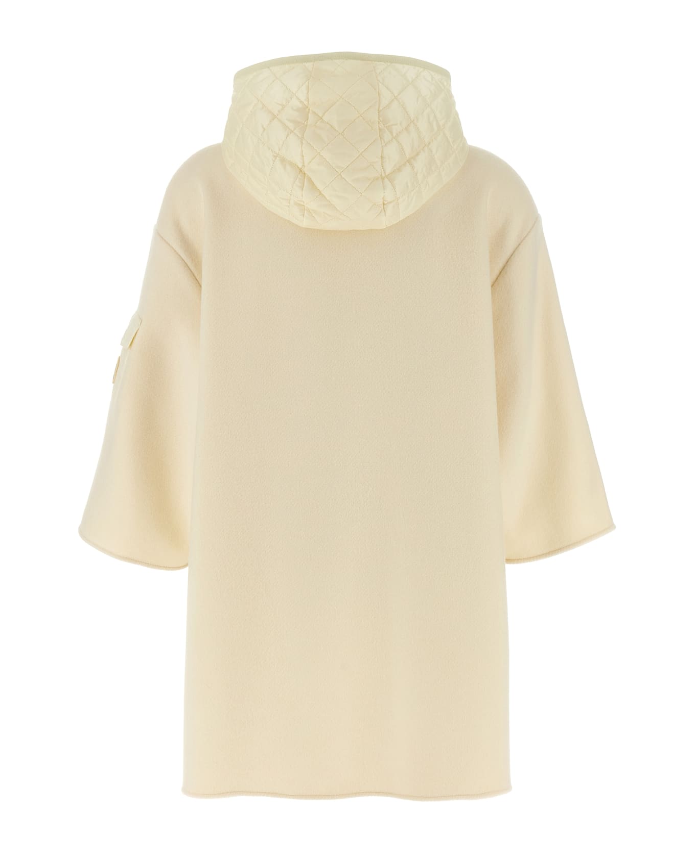 Moncler Two-material Hood - White