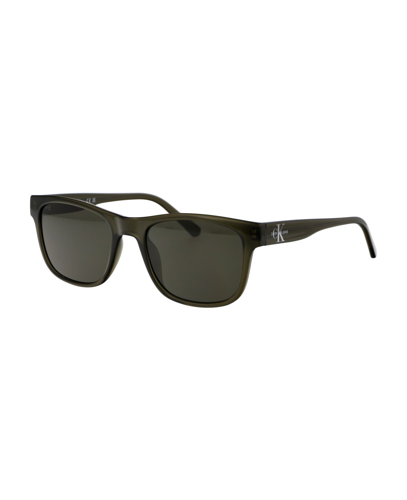 Calvin Klein Jeans Ckj20632s Sunglasses - 314 CRYSTAL OLIVE