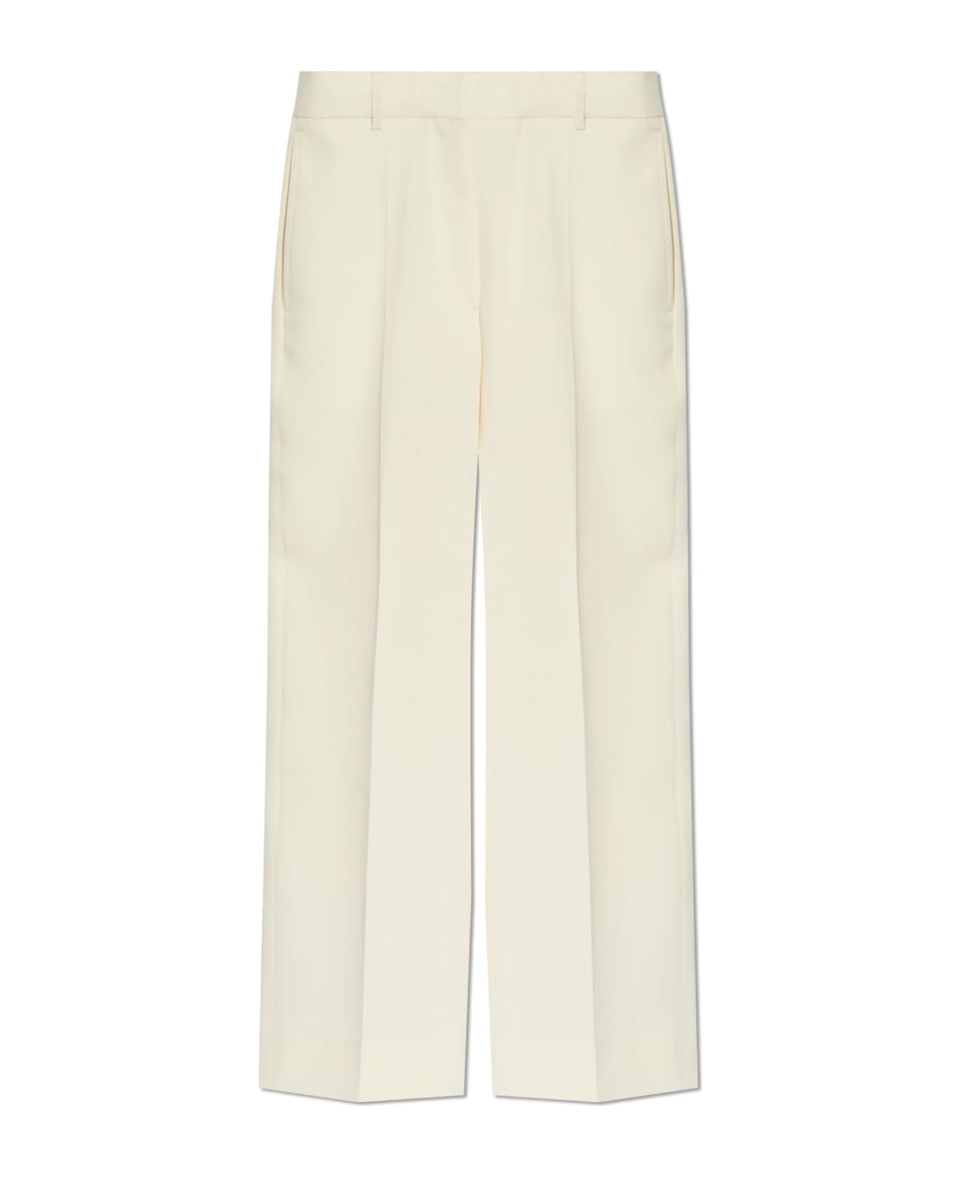 Totême Toteme Pleated Trousers - White