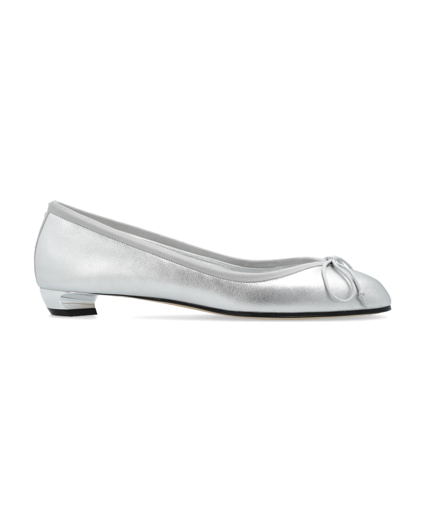 Alexander McQueen Leather High-heeled Shoes - Silver ハイヒール