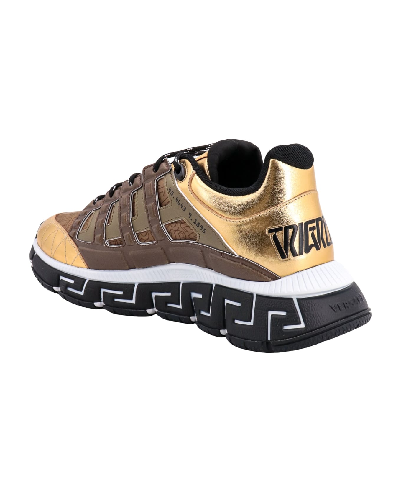 Versace Trigreca Sneakers - Brown