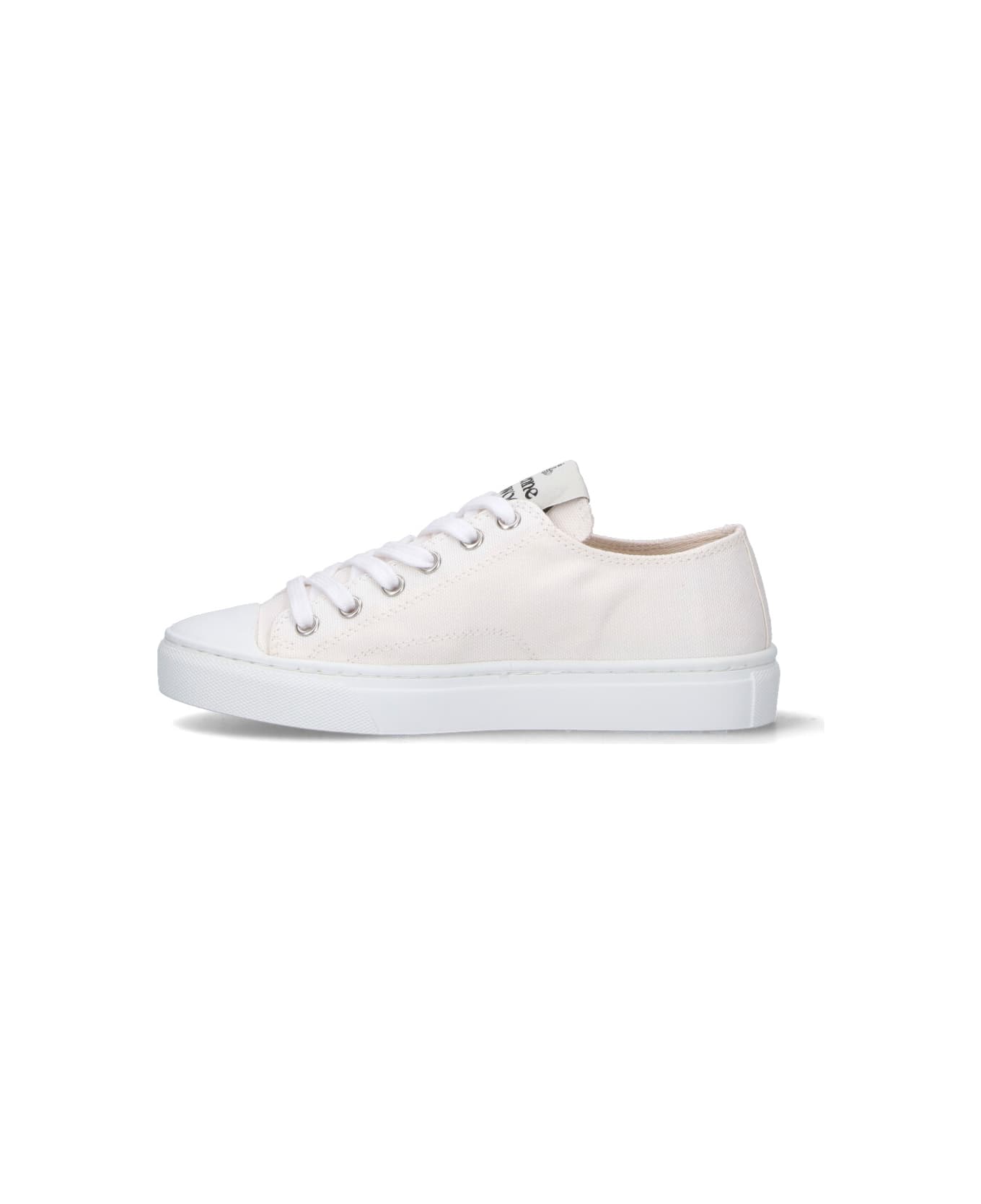 Vivienne Westwood "plimsoll 2.0" Low-top Sneakers - White