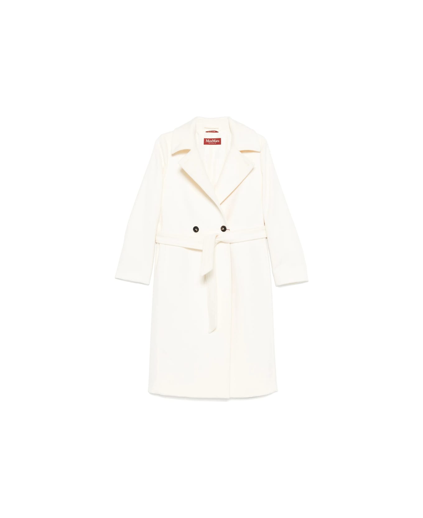Max Mara Studio Coat - WHITE