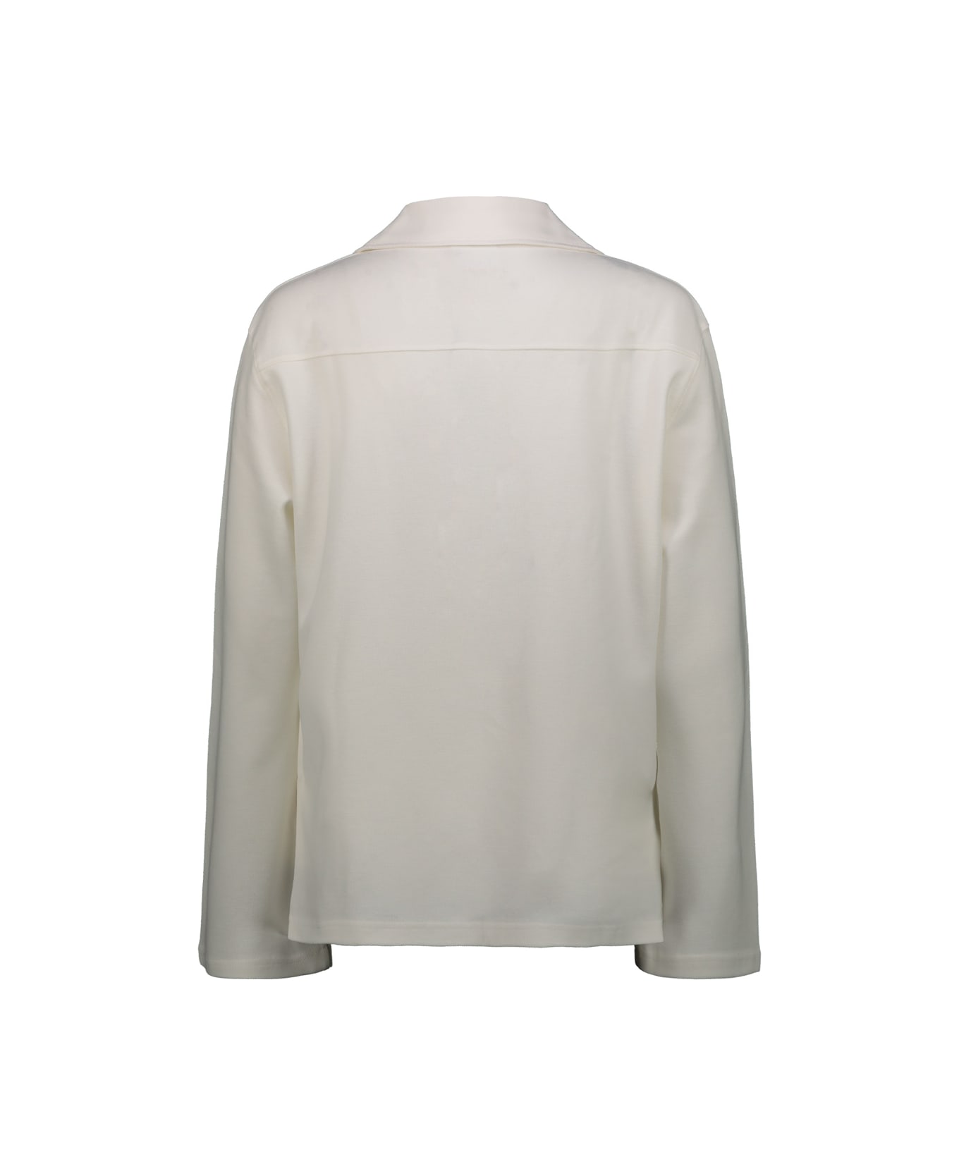Courrèges Piqué Polo Shirt - Off White