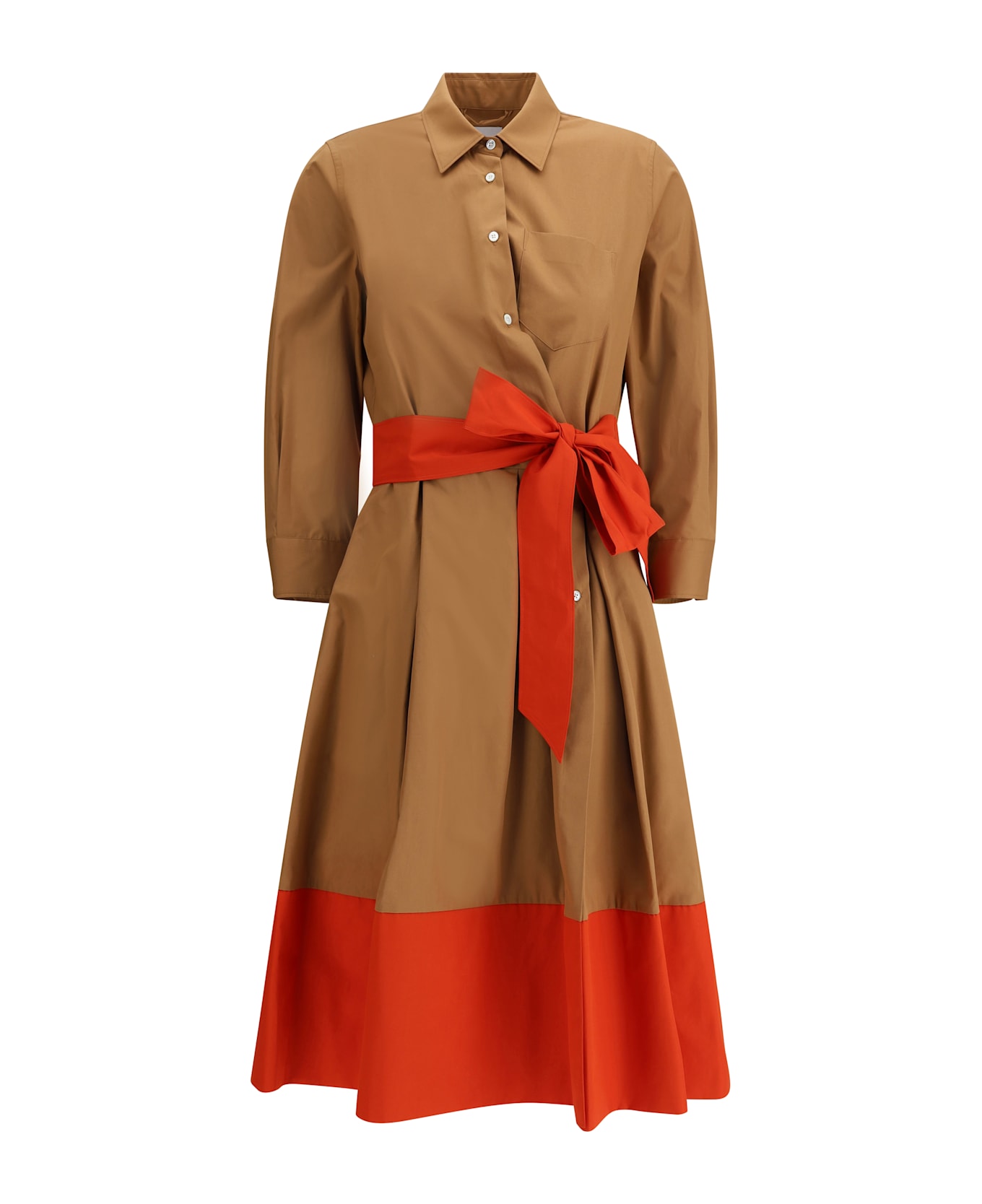 Sara Roka Midi Shirt Dress