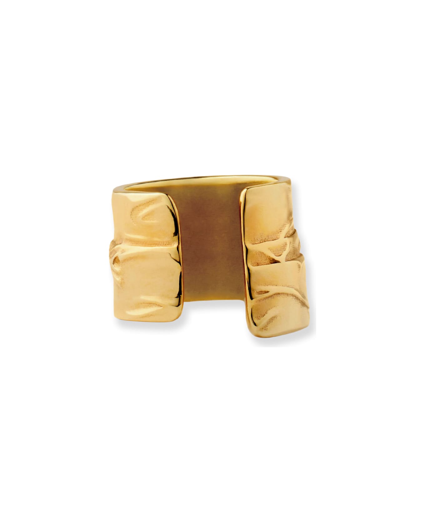 Givenchy Metal Givenchy Tape Earcuff With Gold Finishes - ANTIC GOLDEN