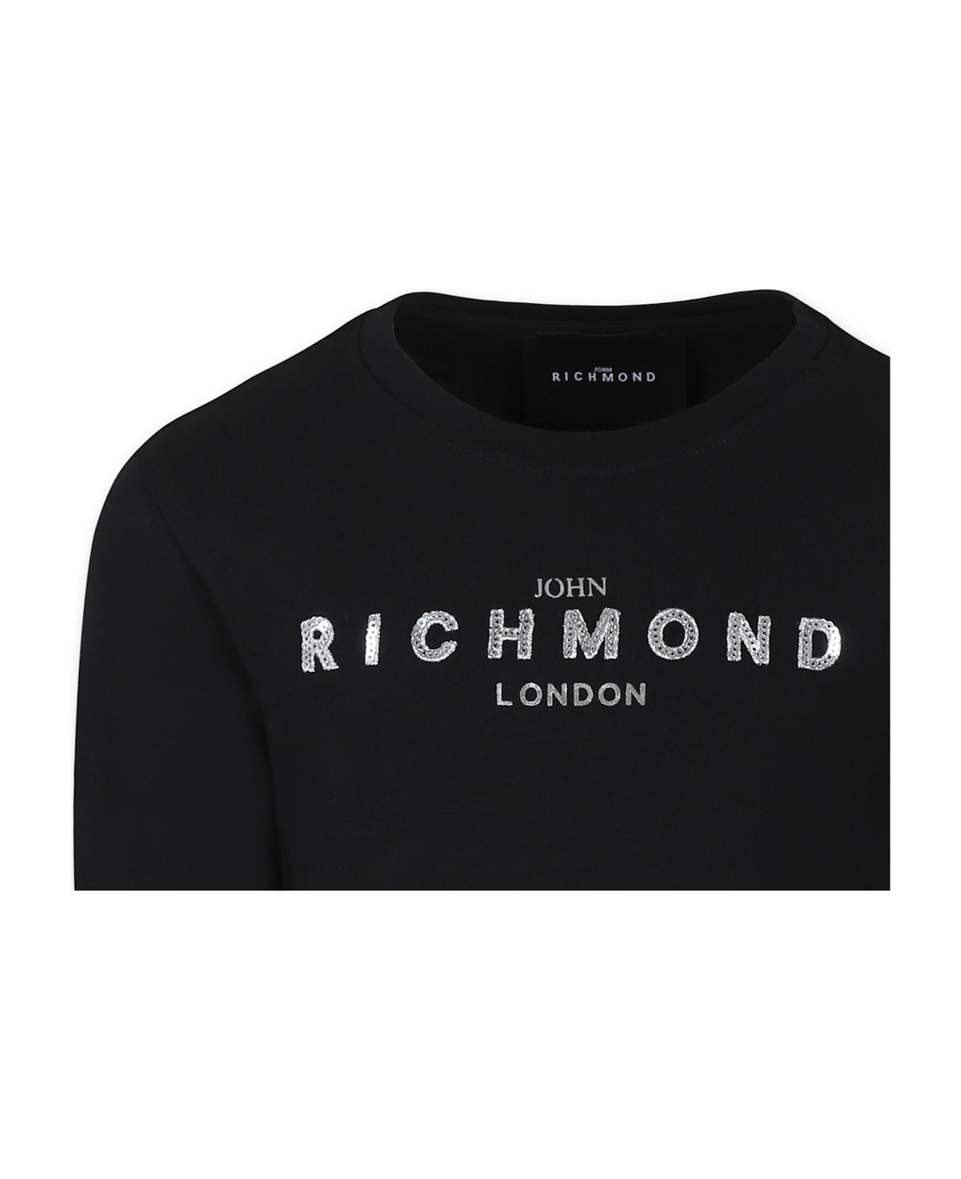 Richmond Black T-shirt For Girl - Black