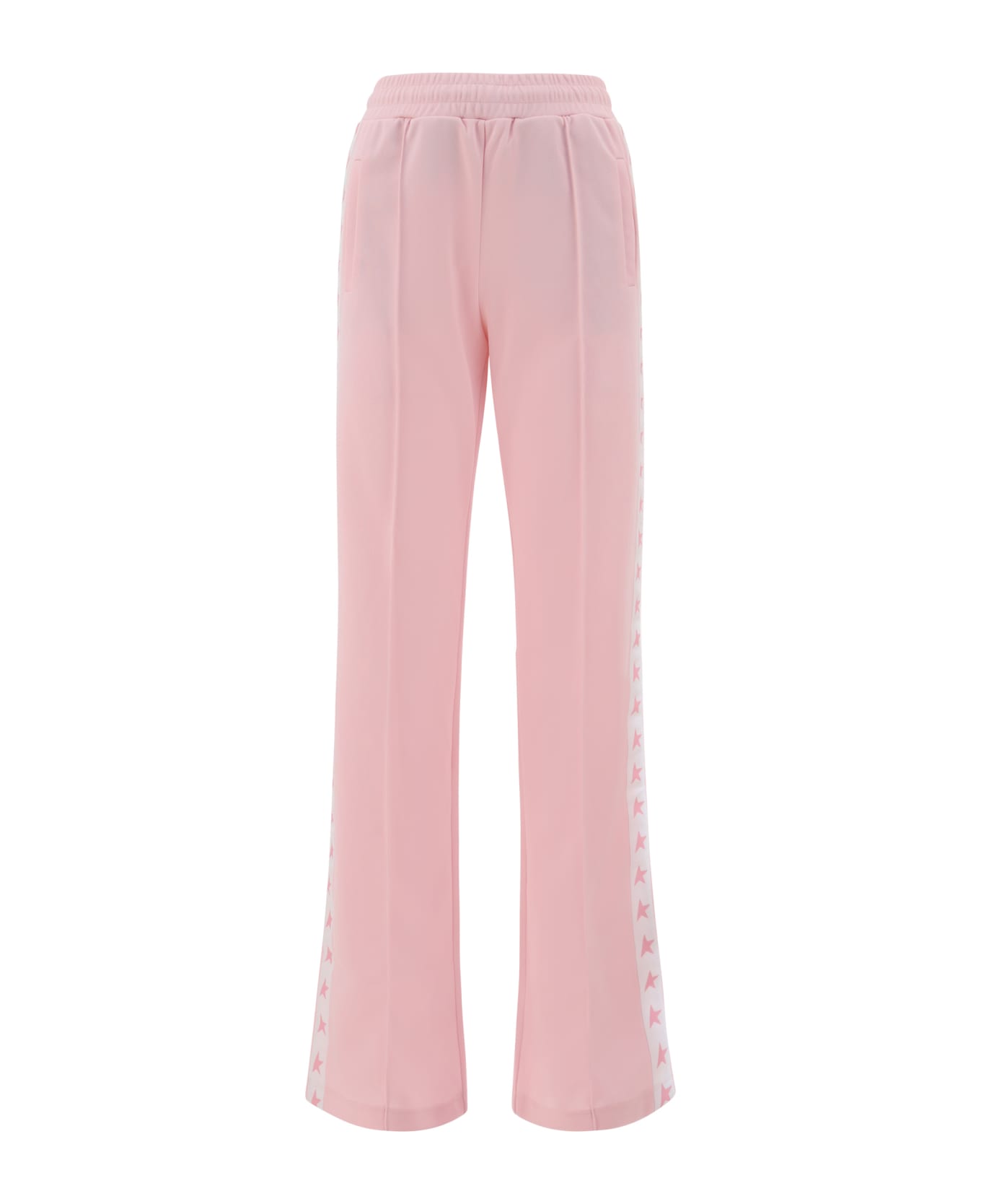 Golden Goose Dorotea Wide Leg Track Pants - Rose Shadow/white ボトムス