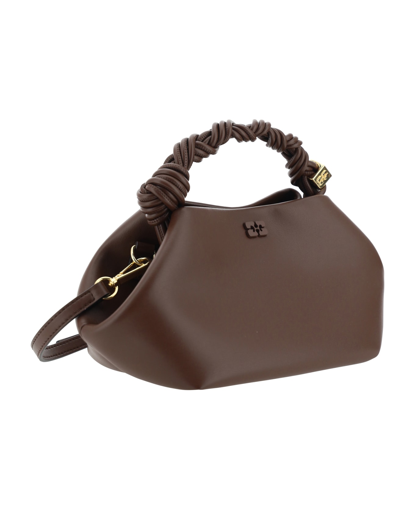 Ganni Small Bou Handbag - Chocolate Fondant