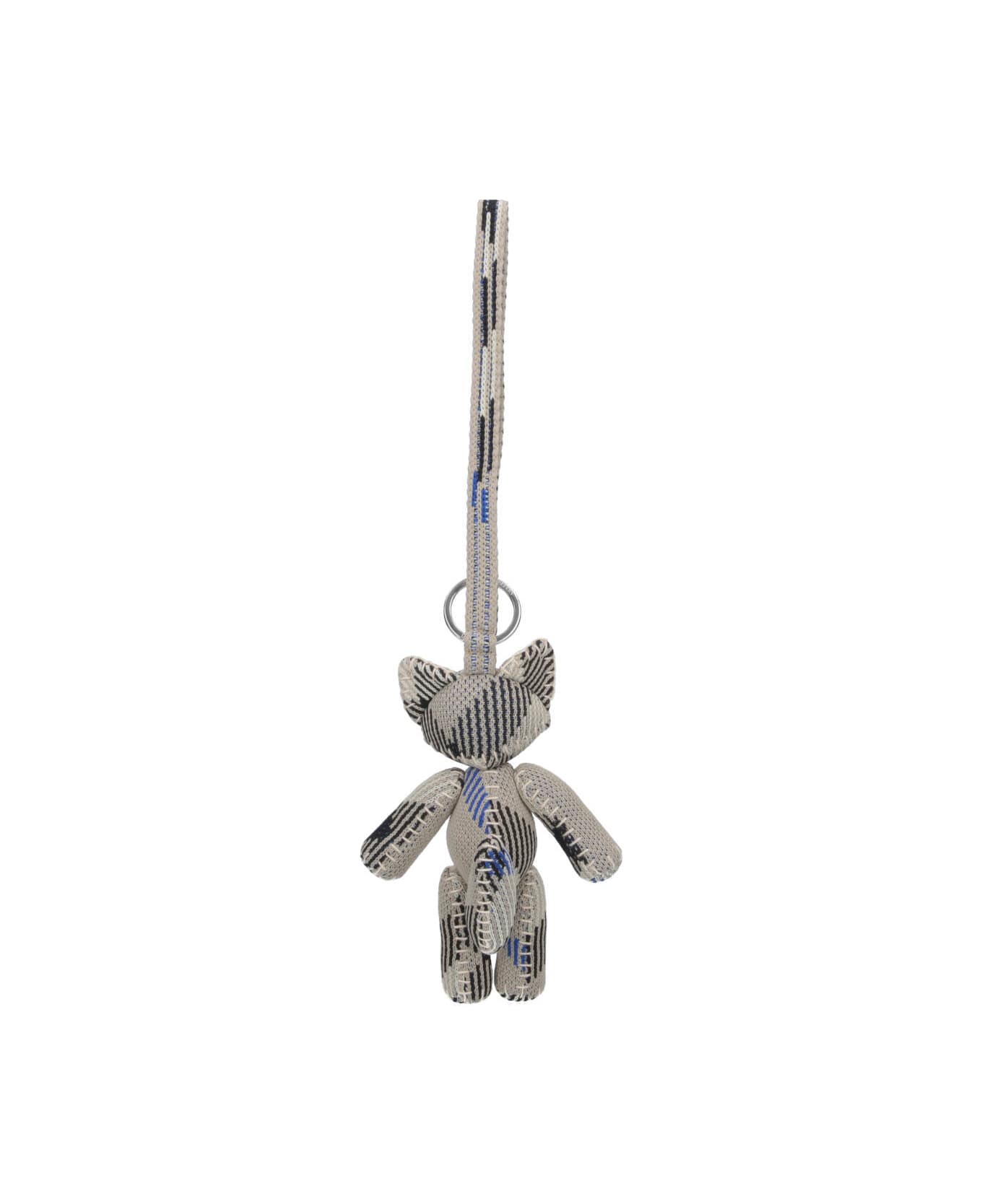 Burberry Fox Keyring Charm - Gray