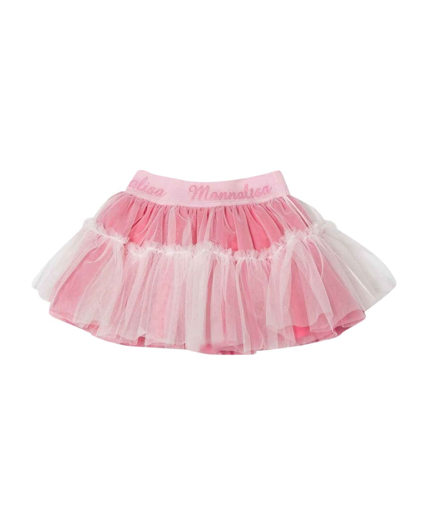 Monnalisa Pink Skirt Baby Girl - PINK
