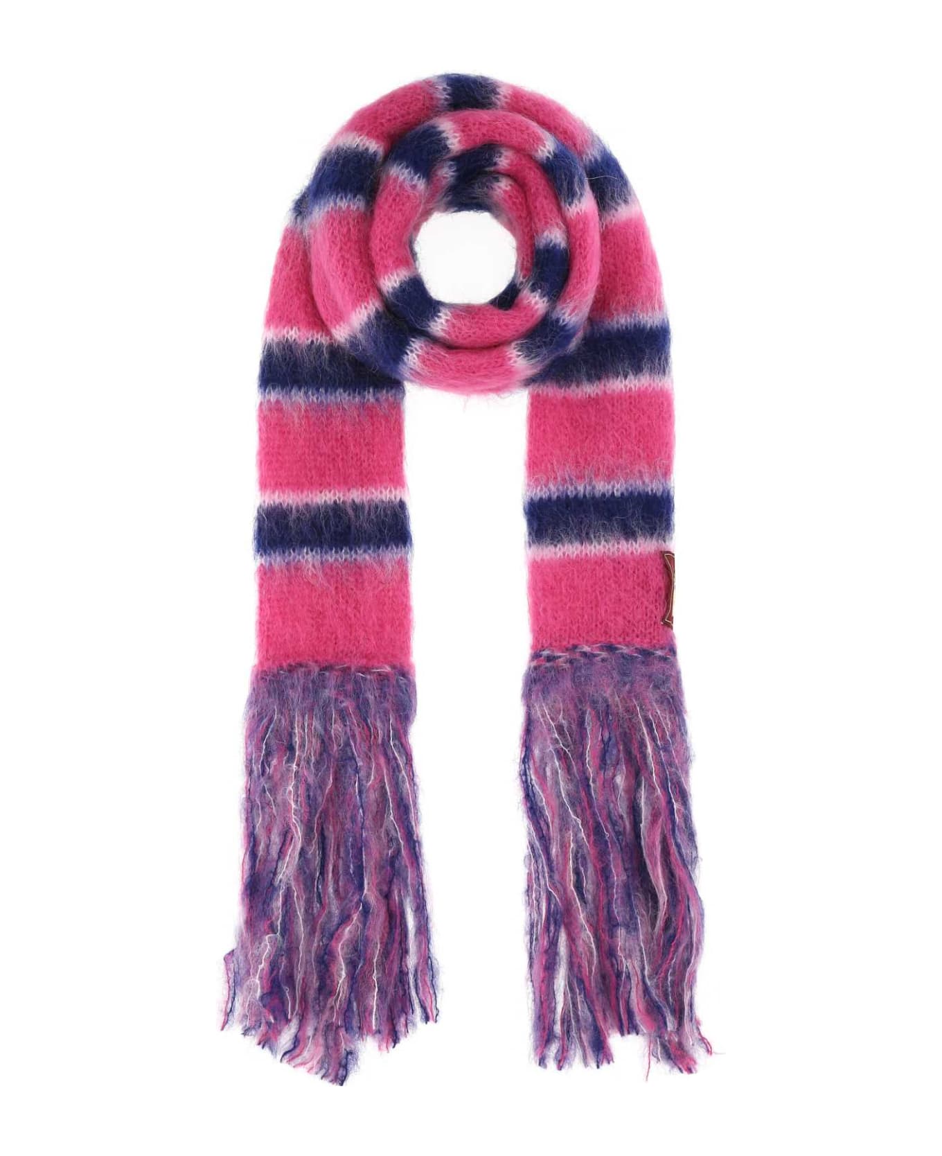 Marni Embroidered Mohair Blend Scarf - RGC56