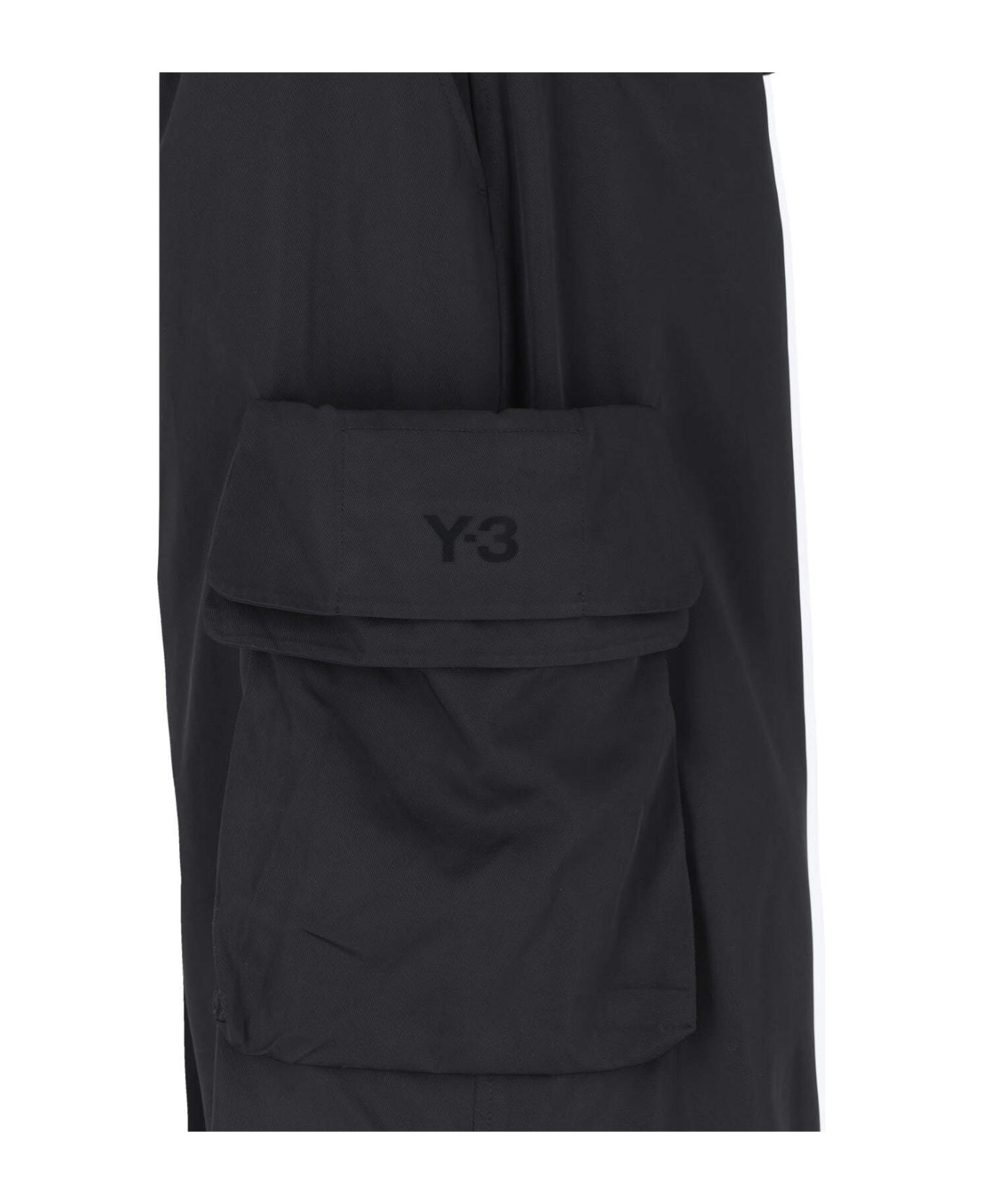 Y-3 Cargo Pants - Black  