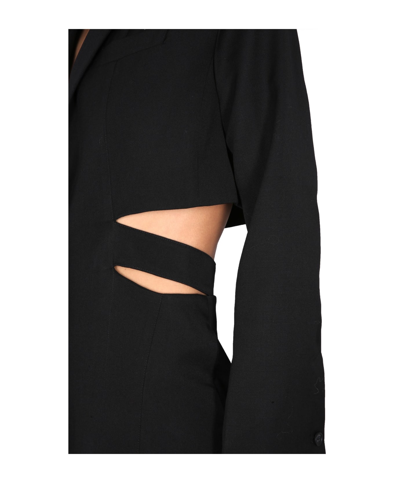 Jacquemus La Robe Bari Blazer Mini Dress - Black コート