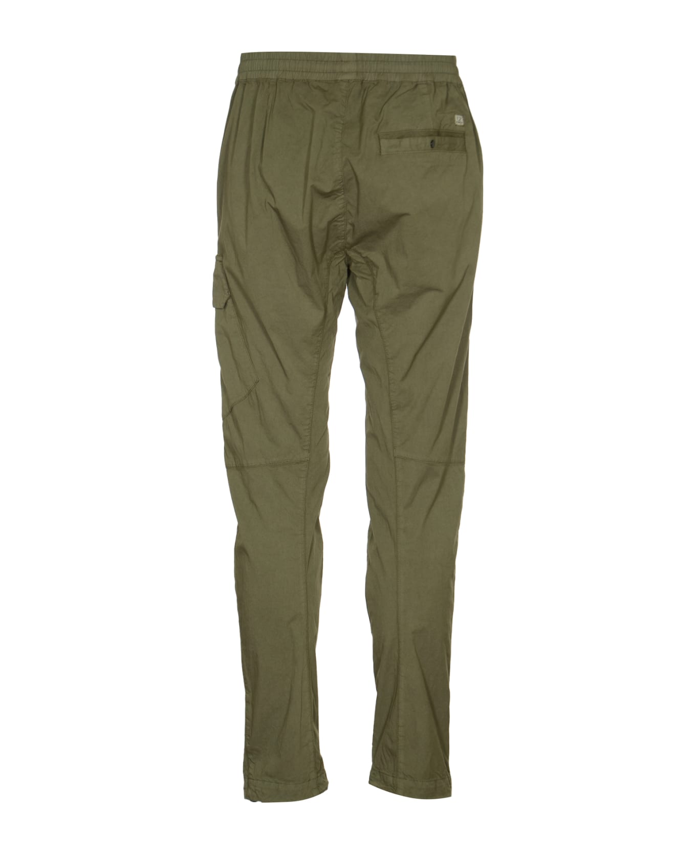 C.P. Company Twill Stretch Cargo Pants - AGAVE GREEN