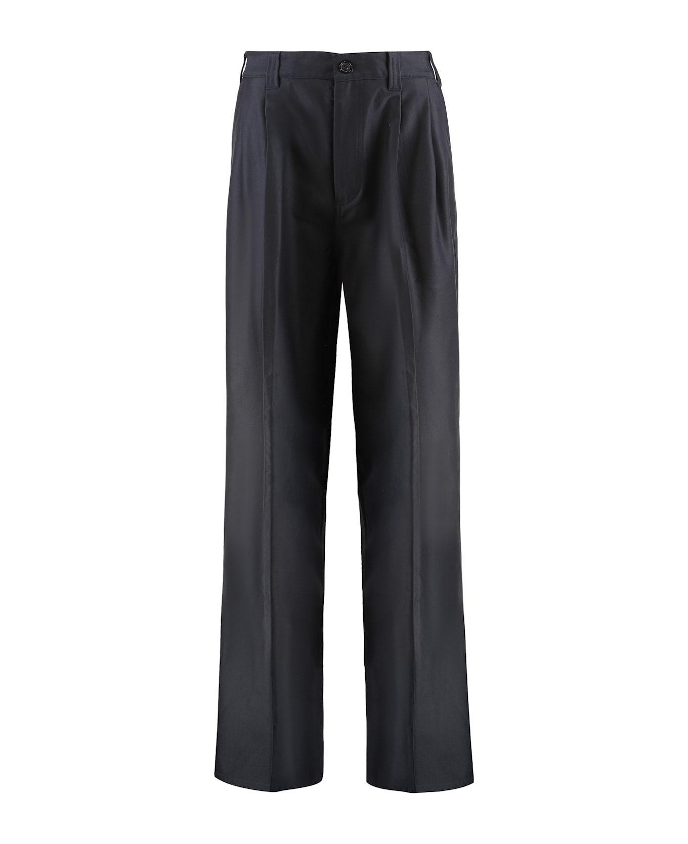 Maison Margiela Chino Pants In Cotton - black