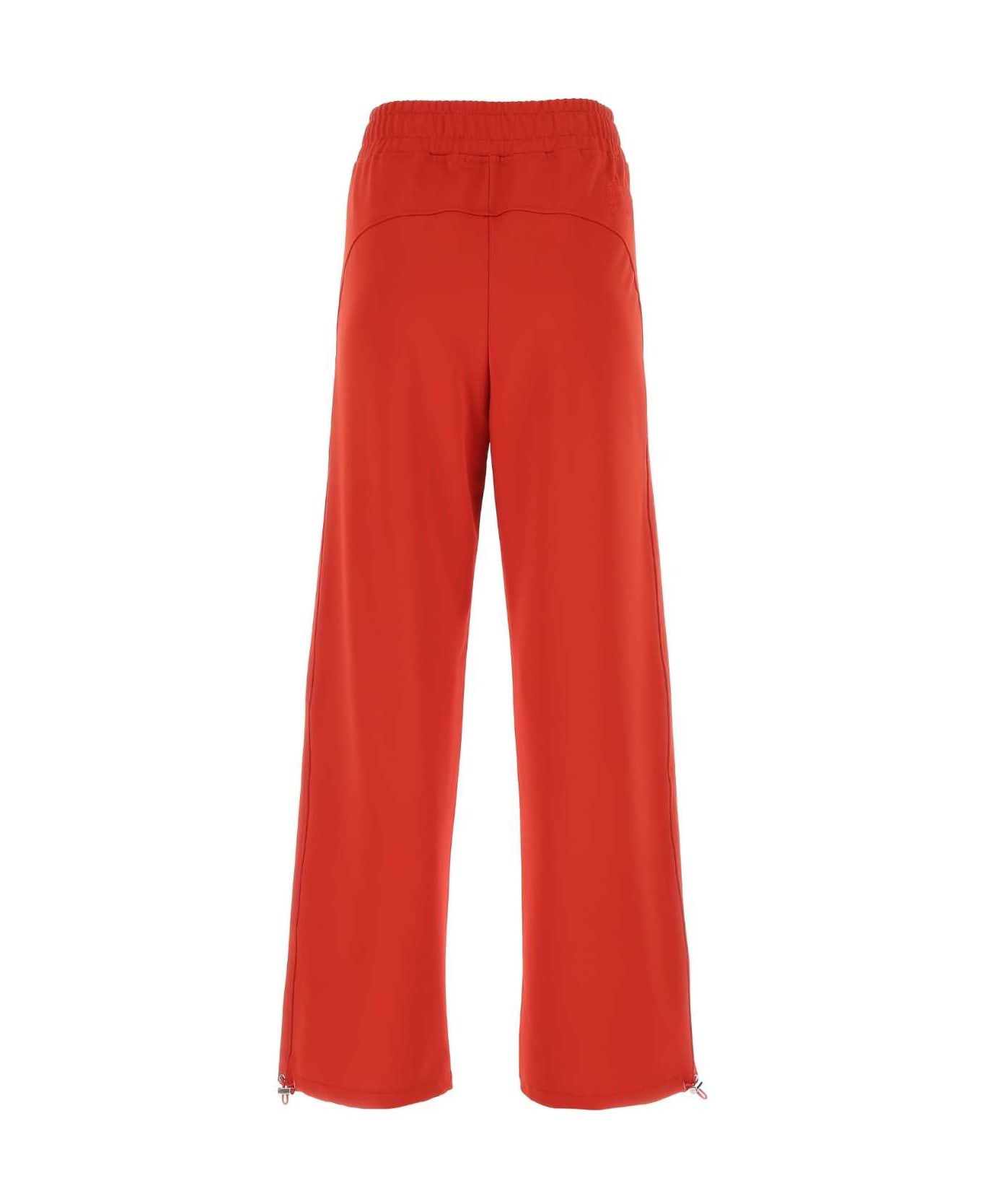 J.W. Anderson Red Stretch Polyester Pant - 450