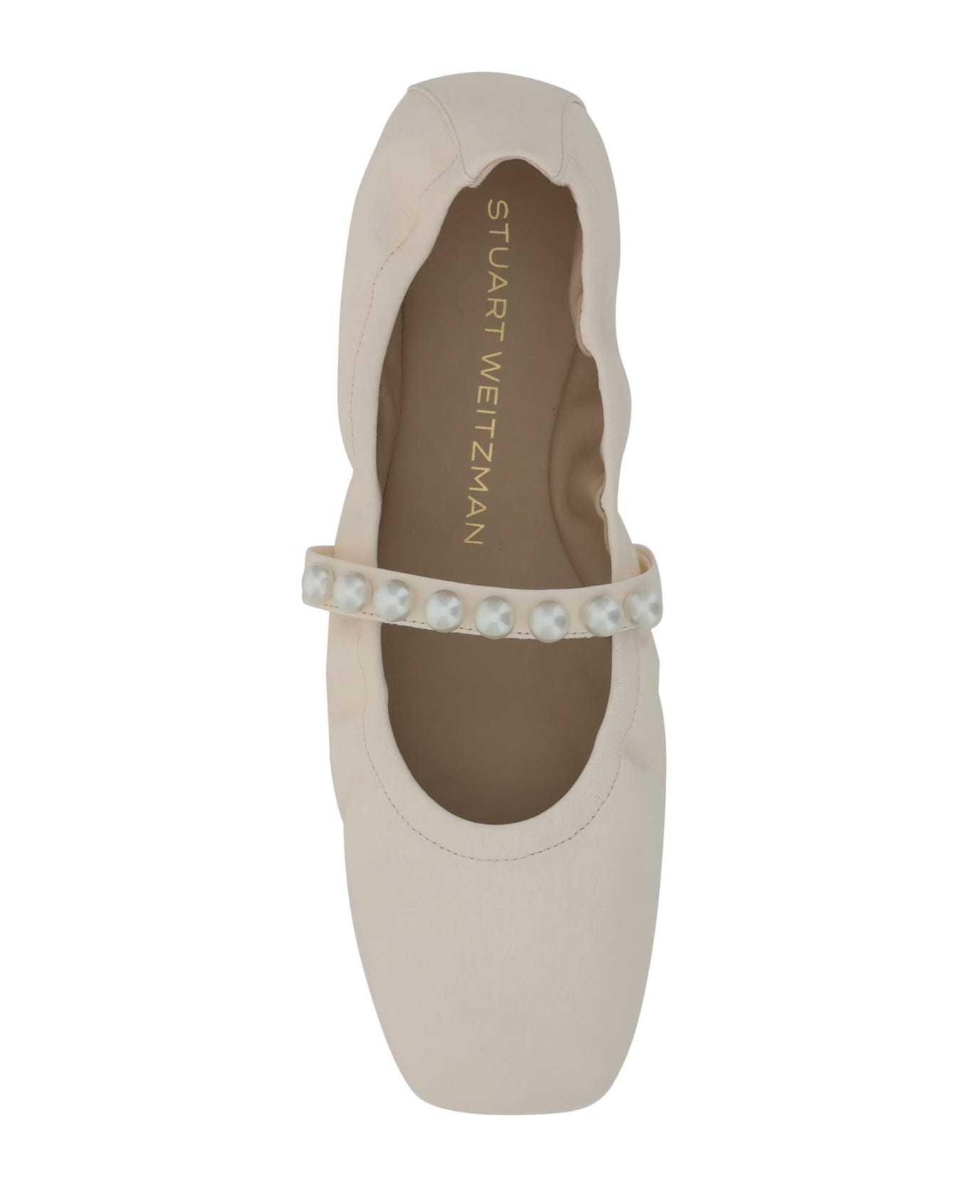 Stuart Weitzman Goldie Ballerinas - Seashell