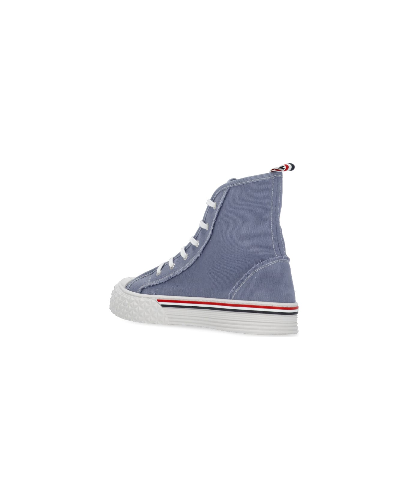 Thom Browne Sneakers In Light Blue Canvas - Light Blue スニーカー