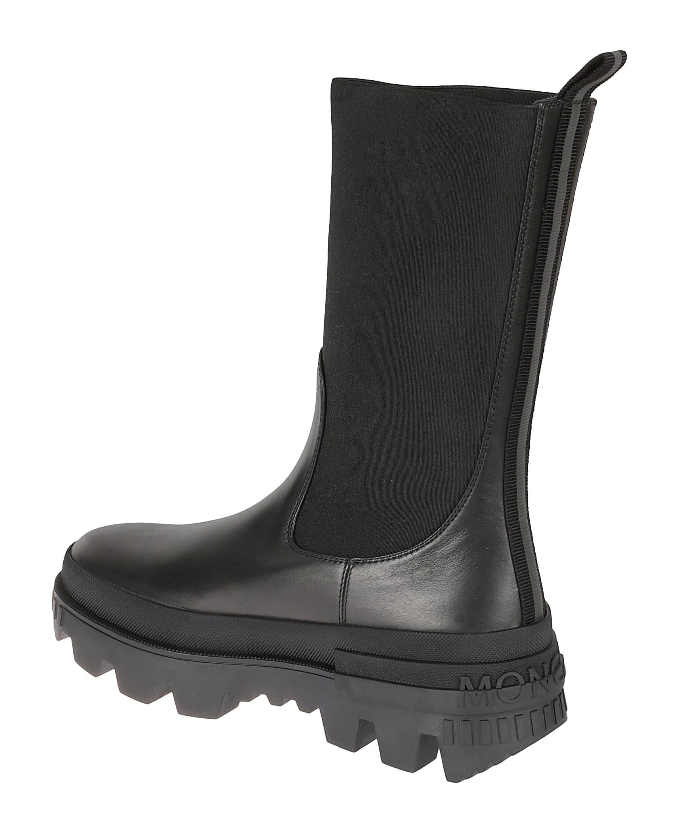 Moncler Neue Chelsea High Ankle Boots - Black
