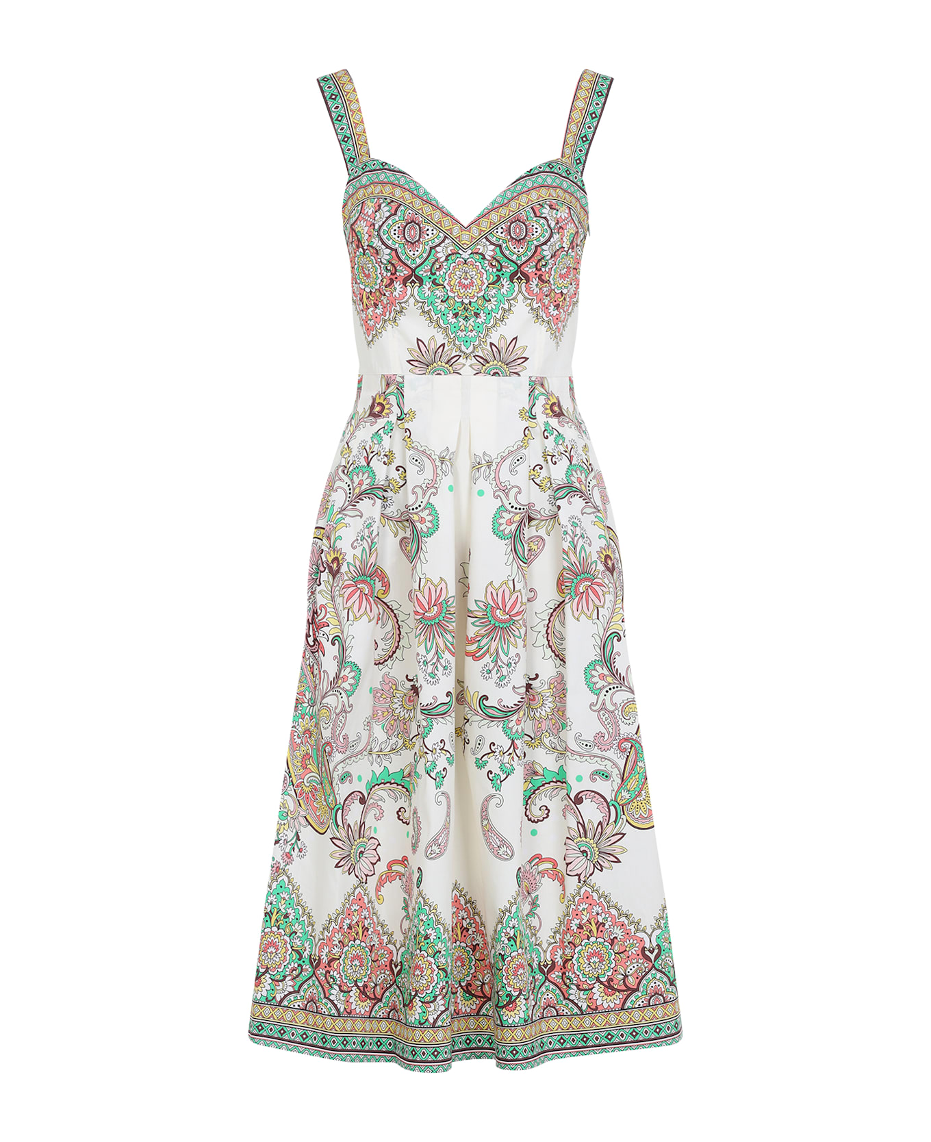 Etro Cotton Bralette Dress - White