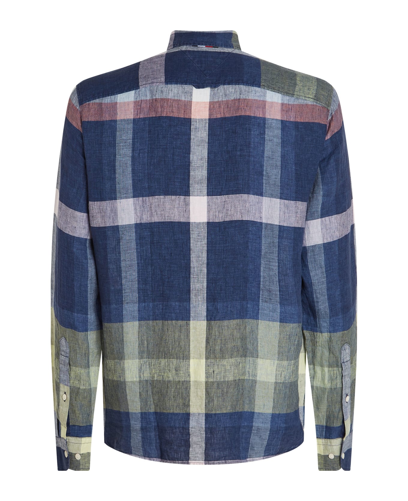 Tommy Hilfiger Multicolored Checked Shirt - CARBON NAVY/MULTI シャツ