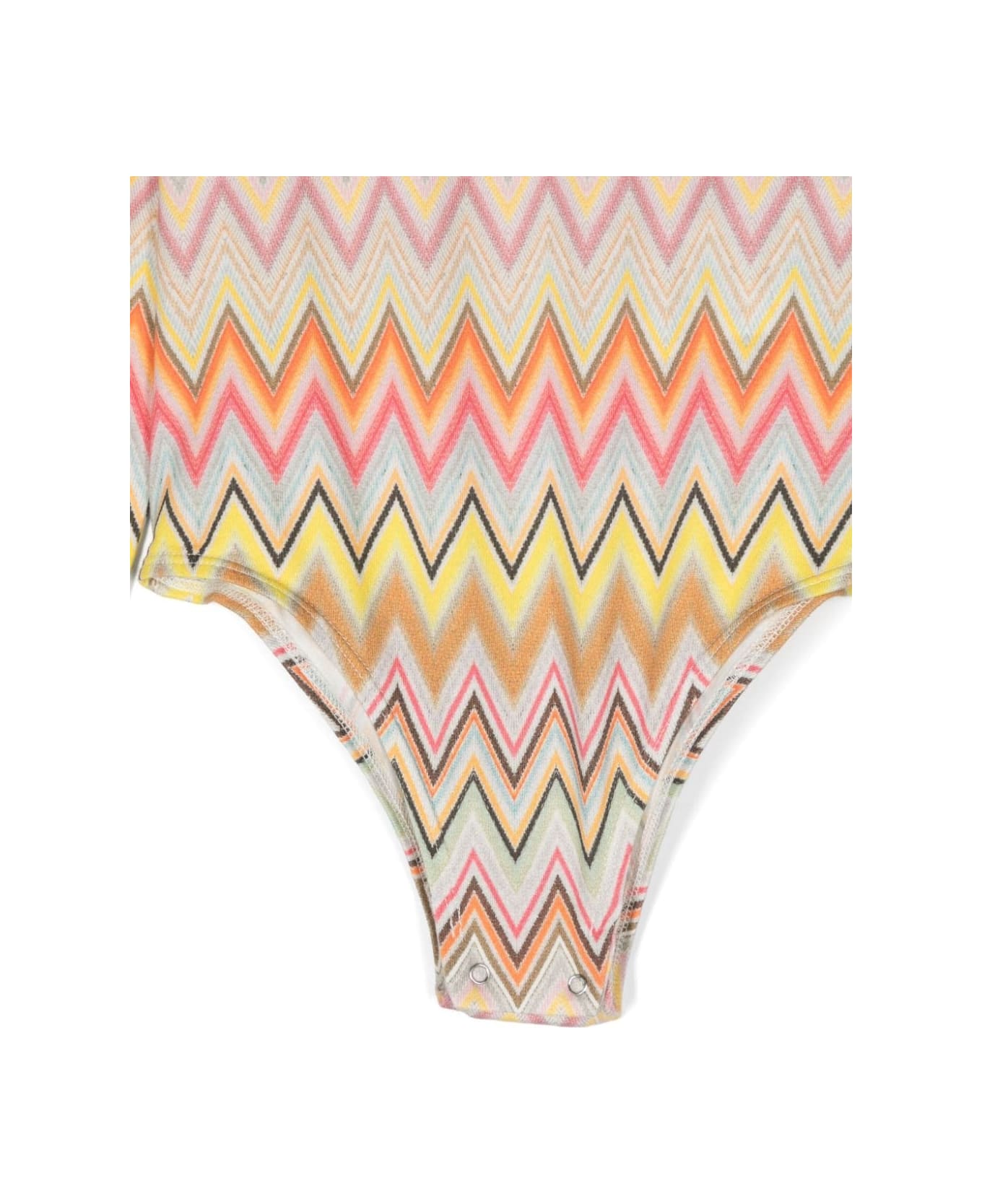 Missoni Kids Body Con Motivo A Zigzag - Multicolor