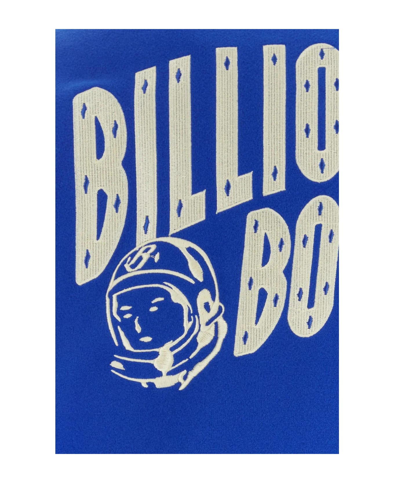 Billionaire Electric Blue Polyester Blend Bomber Jacket - Blue