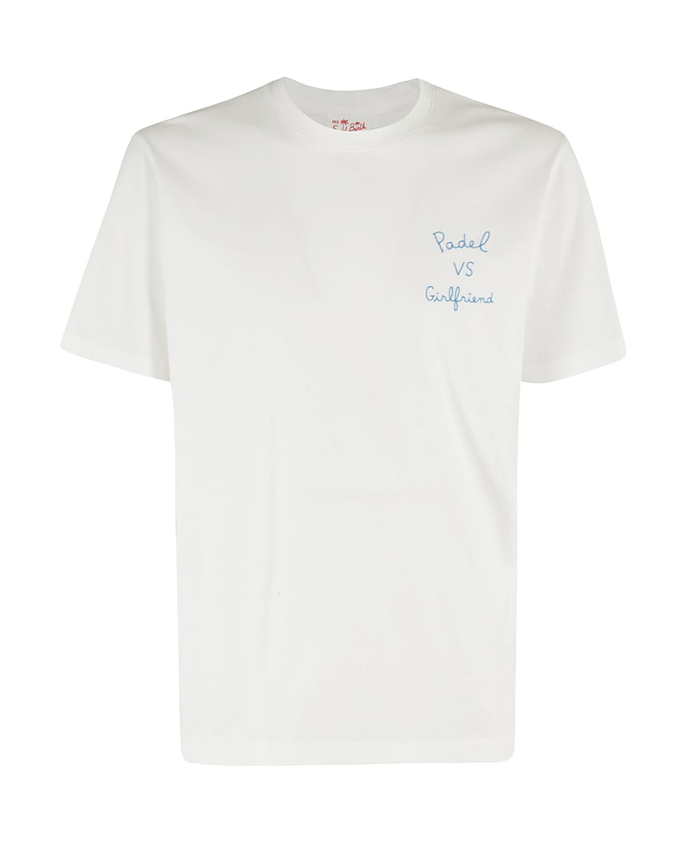 MC2 Saint Barth T Shirt With Embroidery - N Emb