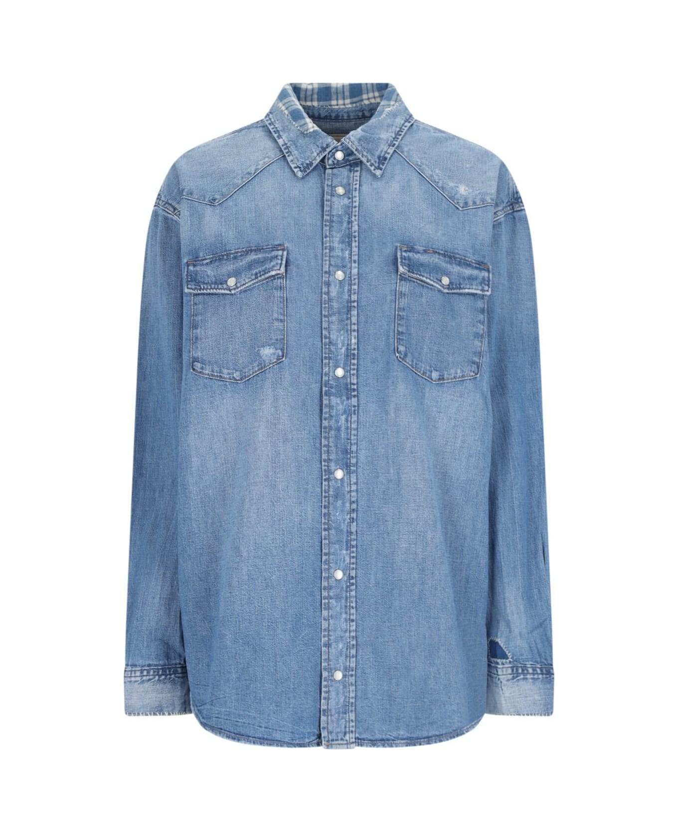 Ralph Lauren Denim Shirt - BLUE