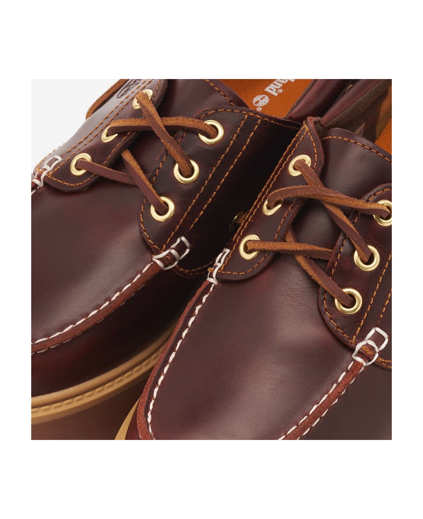 Timberland Stone Street Leather Platform Loafers - Brown