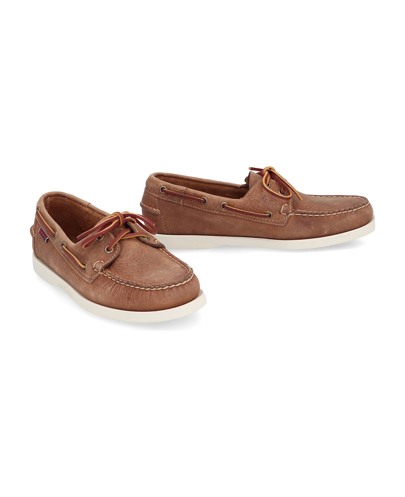 Sebago Portland Leather Boat Shoes - brown