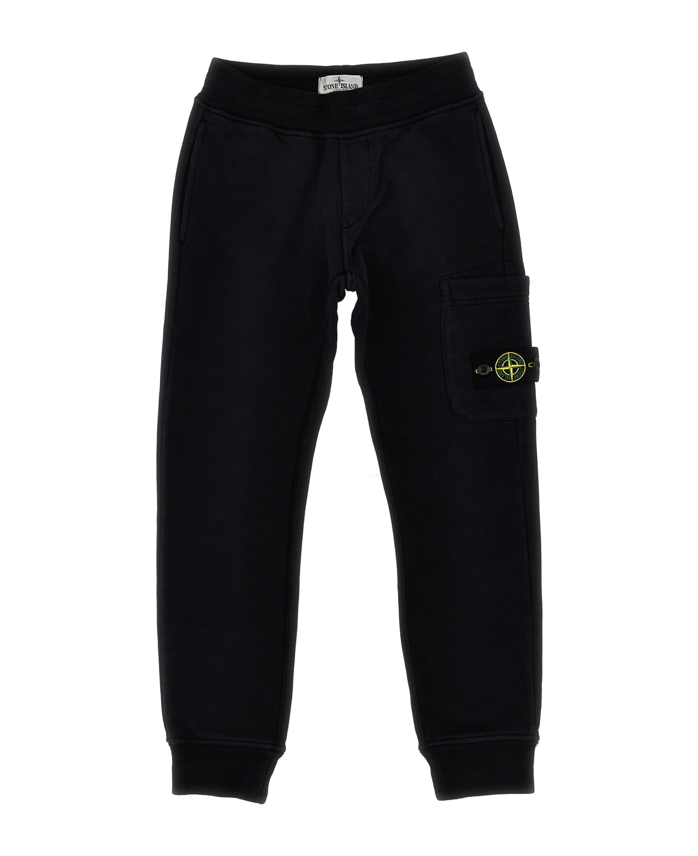 Stone Island Logo Patch Joggers