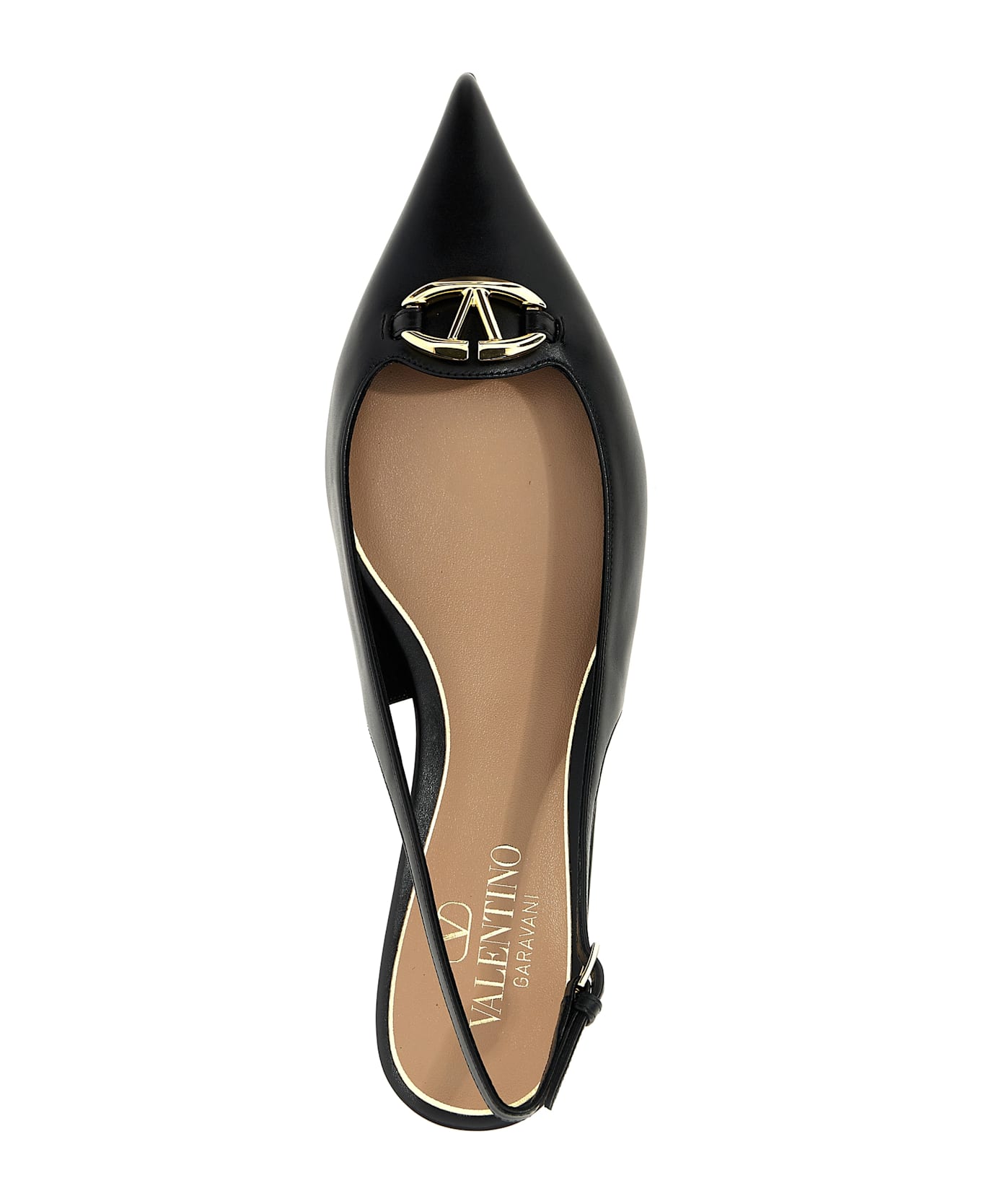 Valentino Garavani 'vlogo' Slingback - Black