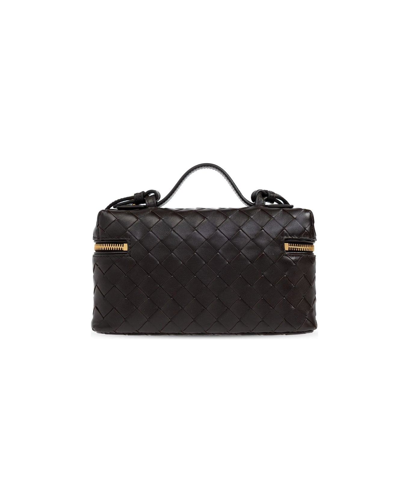 Bottega Veneta Bang Bang Zipped Vanity Case - BROWN トラベルバッグ