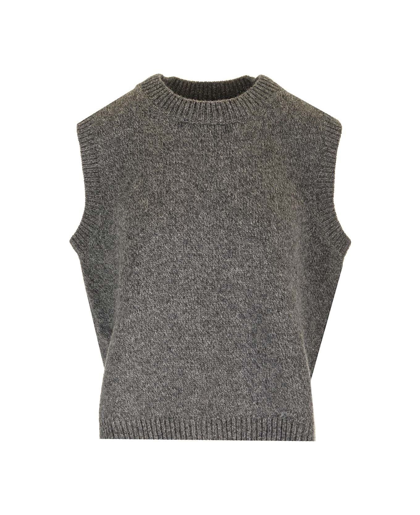 Maison Margiela Sleeveless Sweater - Grey