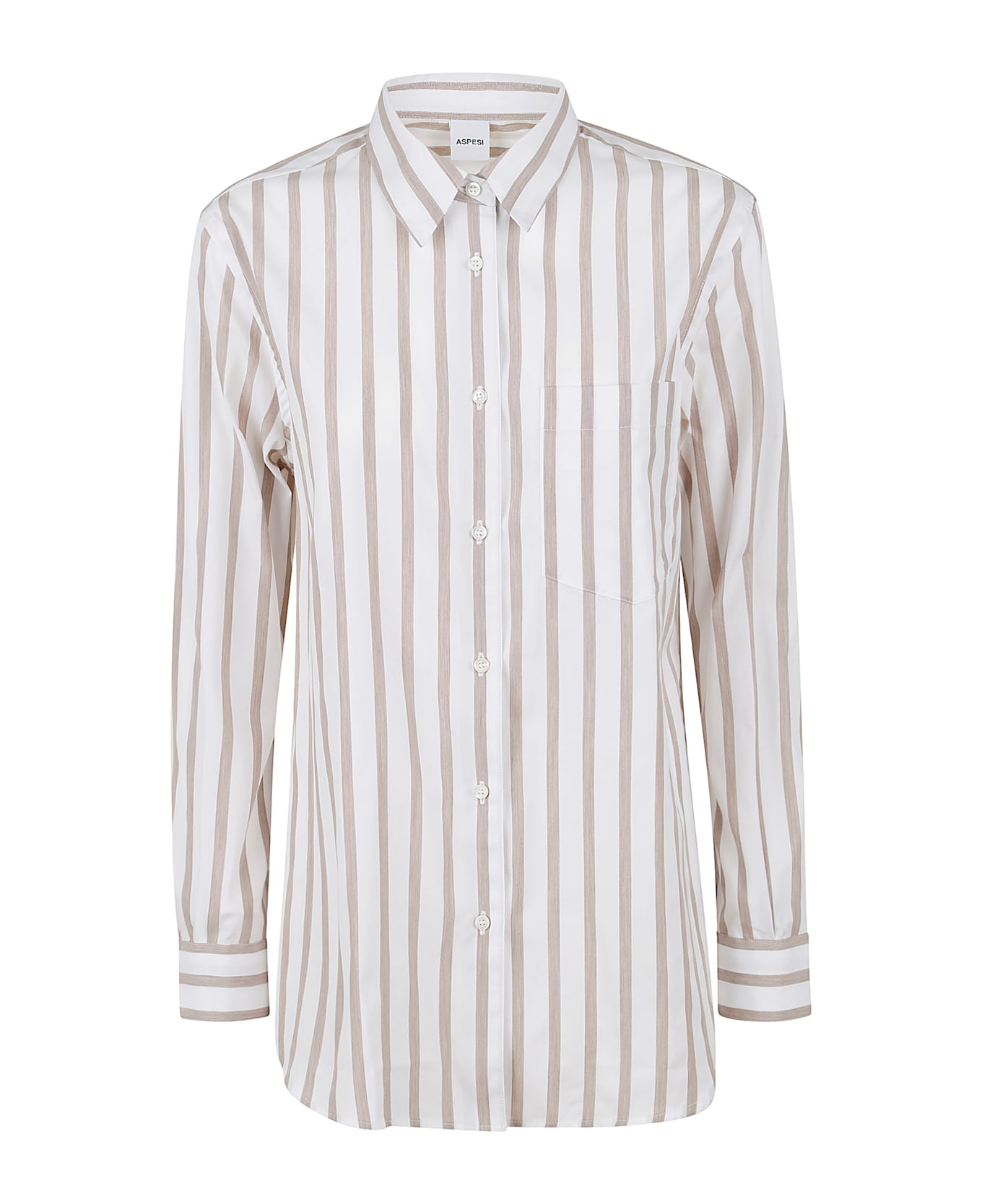 Aspesi Stripe Shirt - Beige