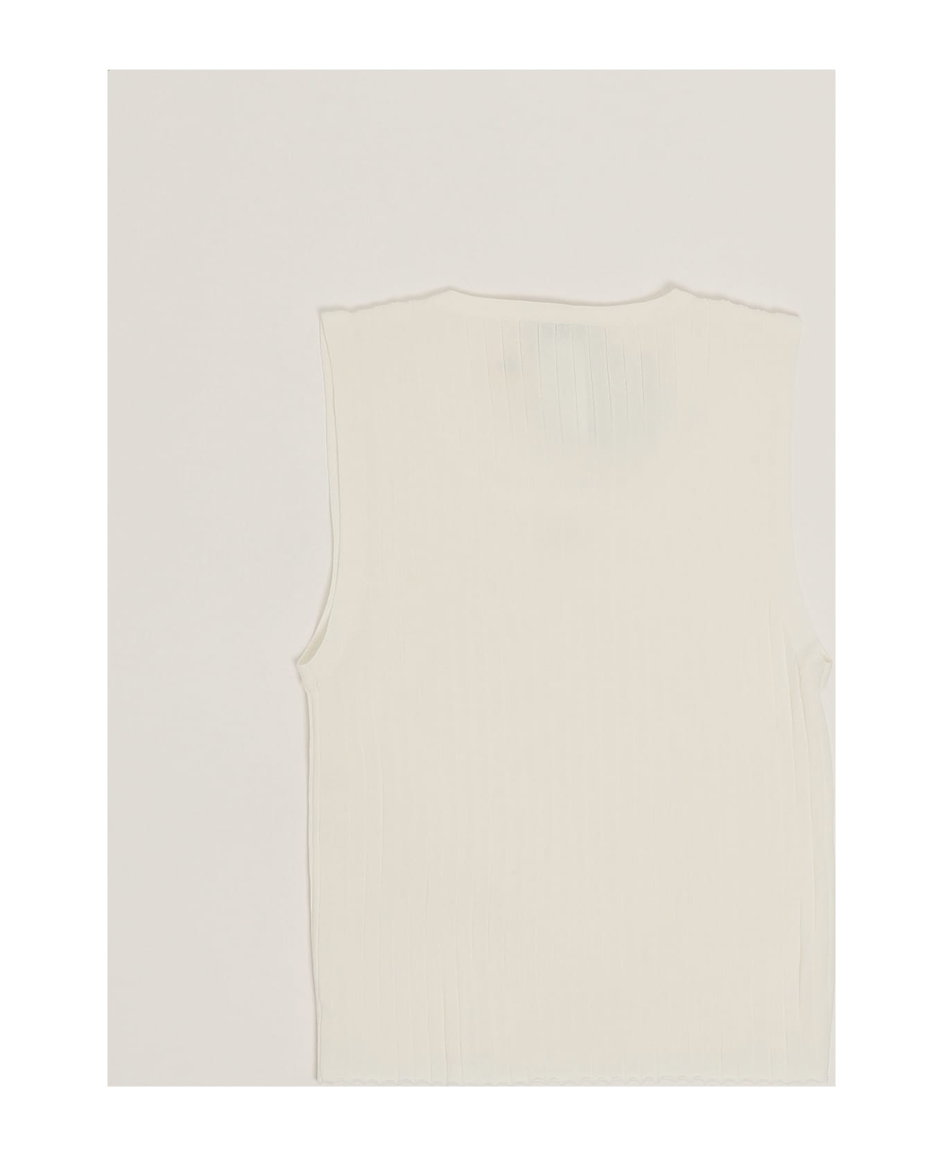 TwinSet Top Tank Top - GHIACCIO