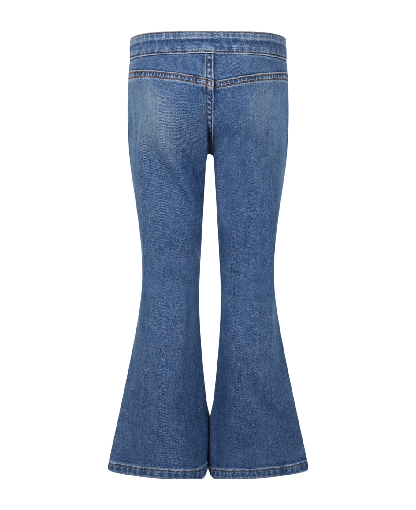 Versace Jeans For Girl With Golden Inserts - Denim