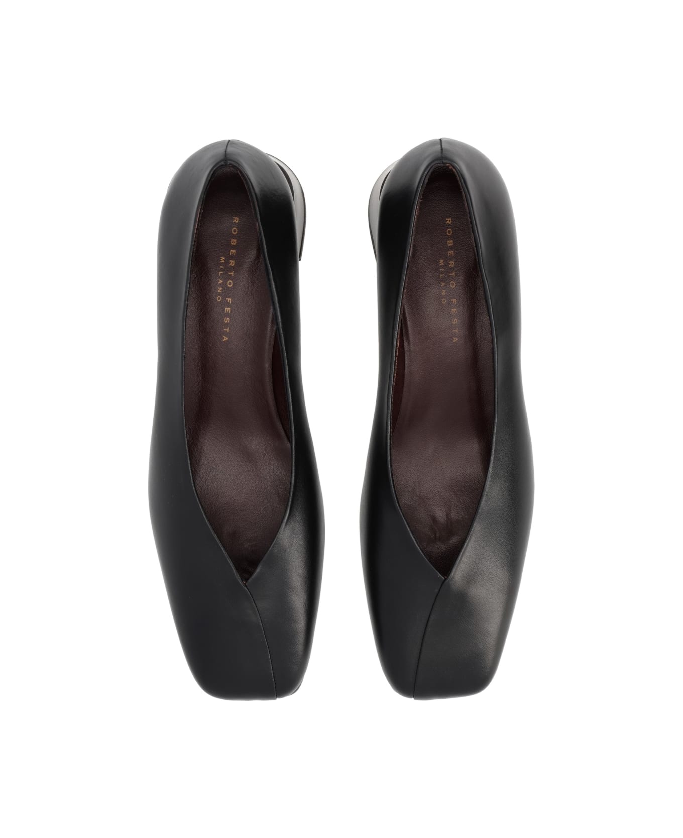 Roberto Festa Décolleté "vina" - BLACK