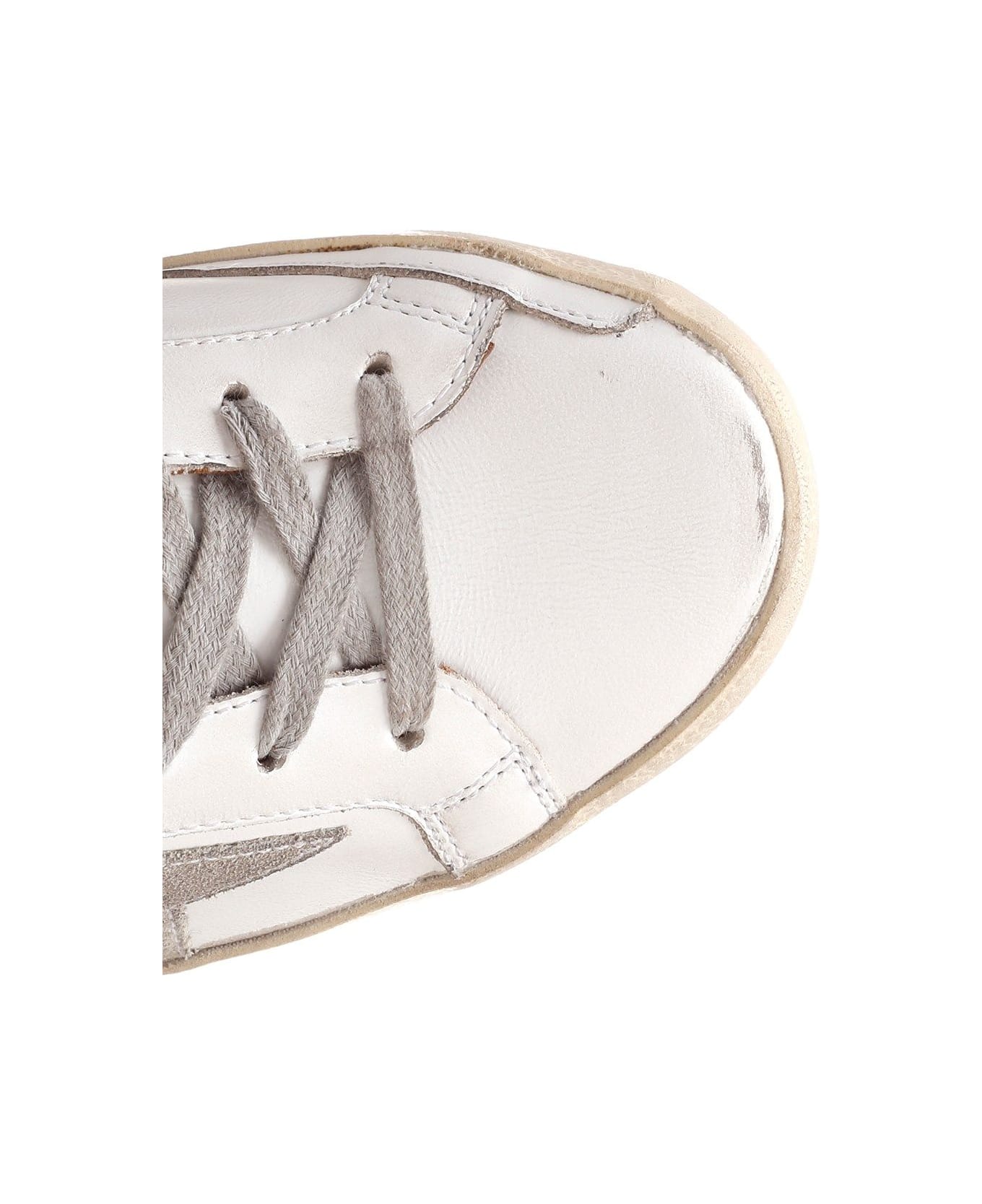 Golden Goose 
superstar
 Sneakers - White Ice Light Brown