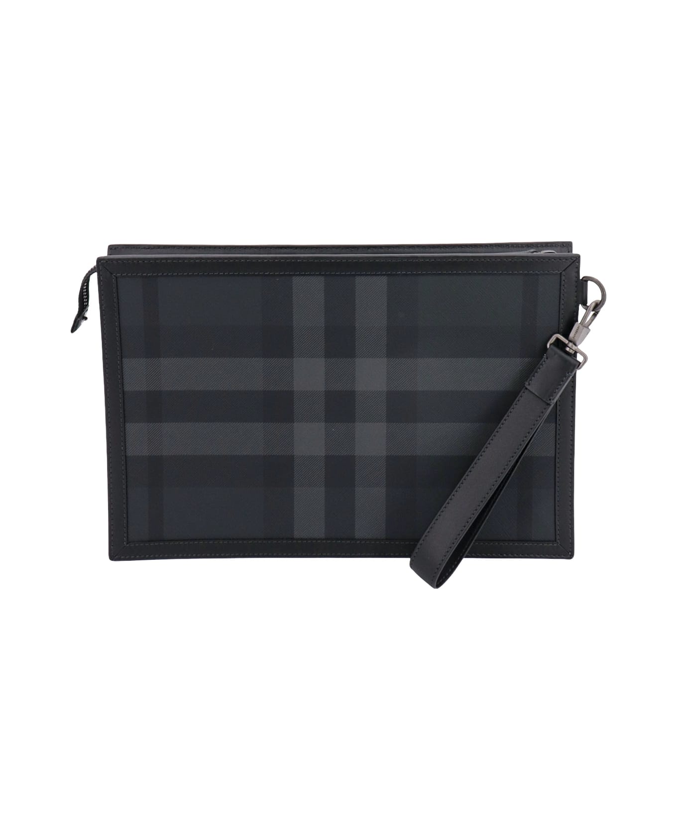 Burberry Frame Pouch - Black クラッチバッグ