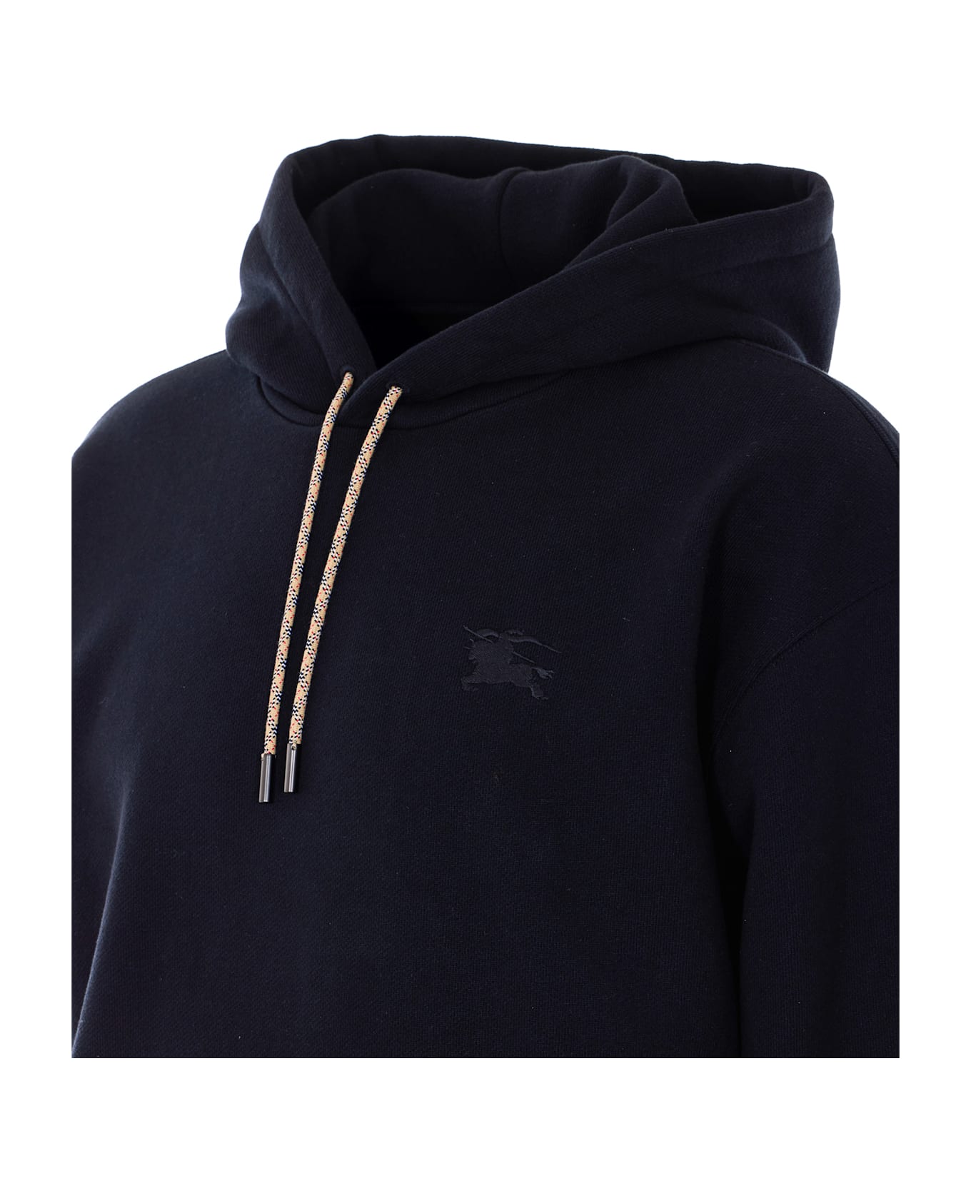 Burberry Knight Stamp Hoodie - Black