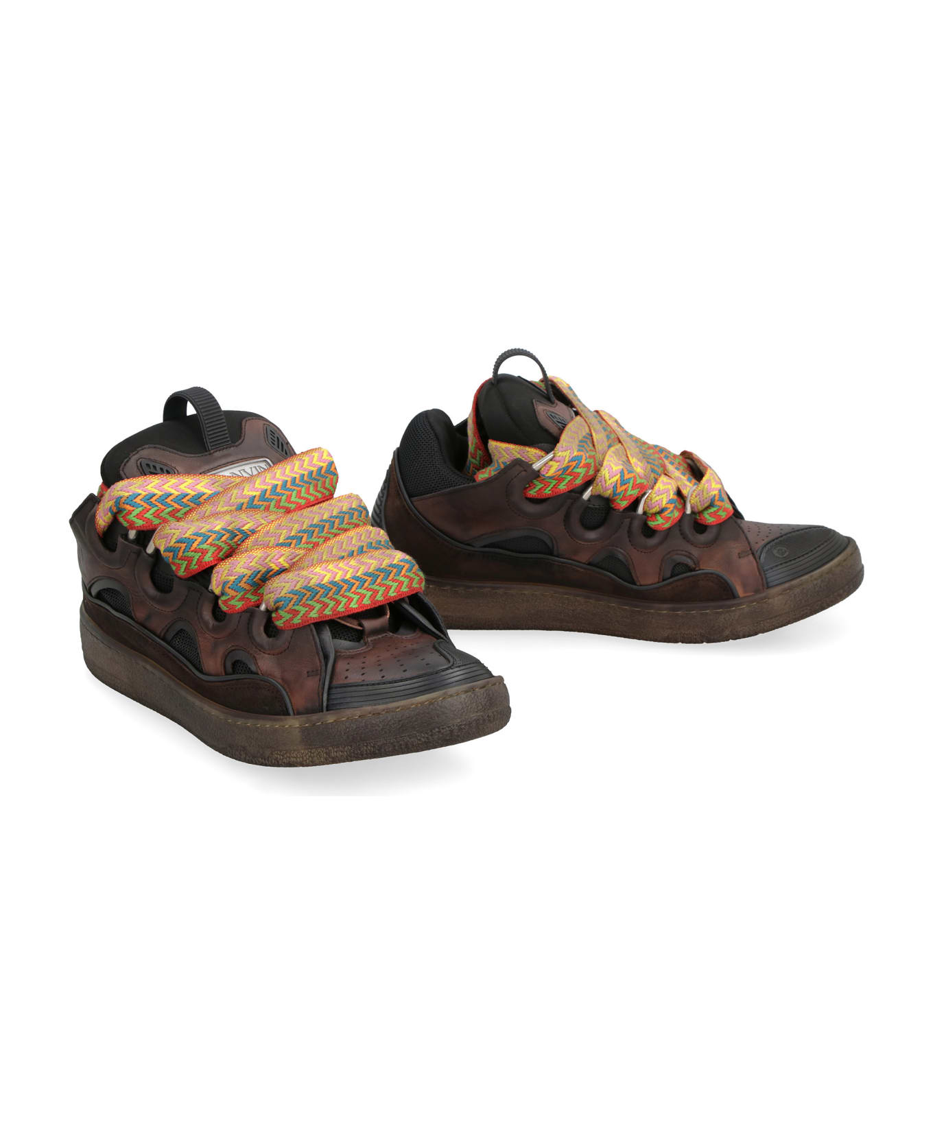 Lanvin Curb Chunky Sneakers - brown